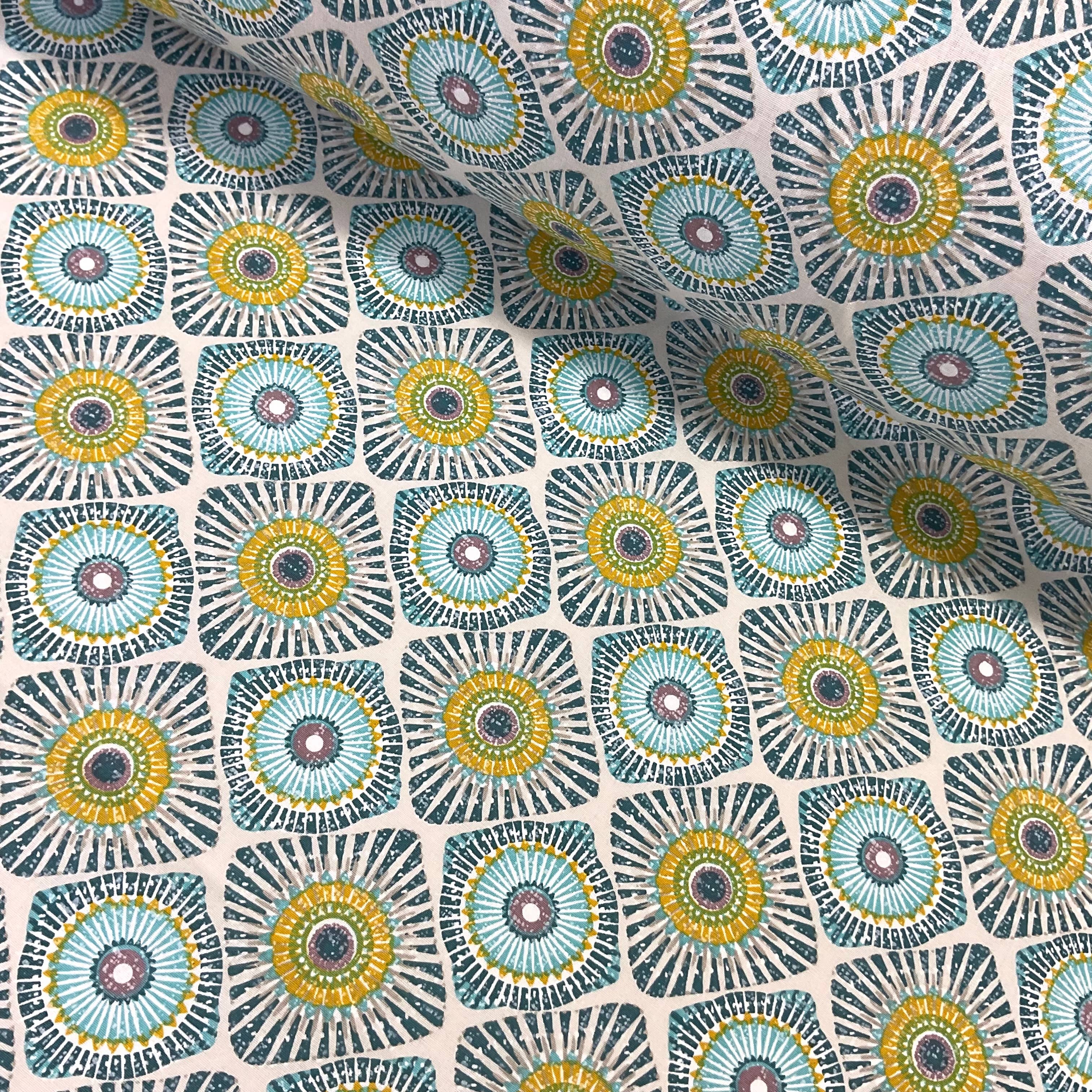 Mint Gözler Premium Poplin Kumaş