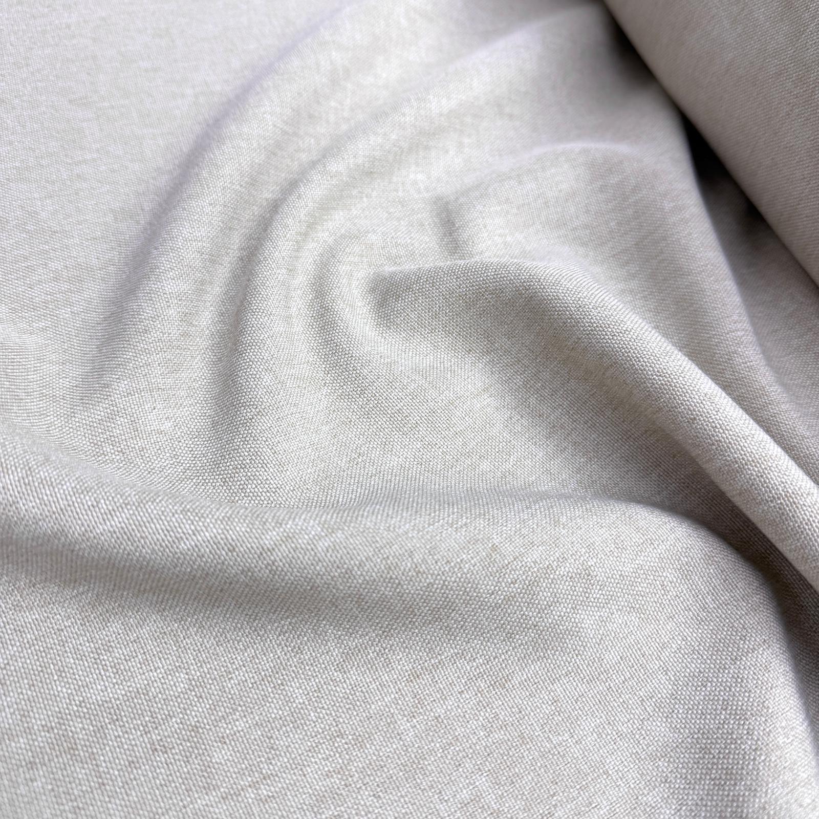Düz Renk Polyester Kanvas Kumaş - Taş
