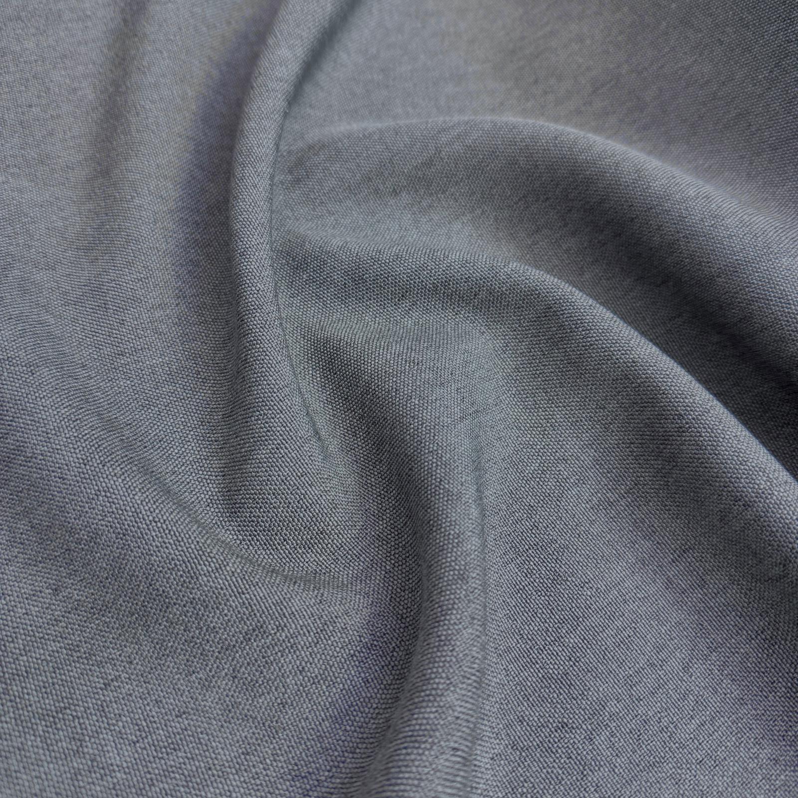 Düz Renk Polyester Kanvas Kumaş - Gri