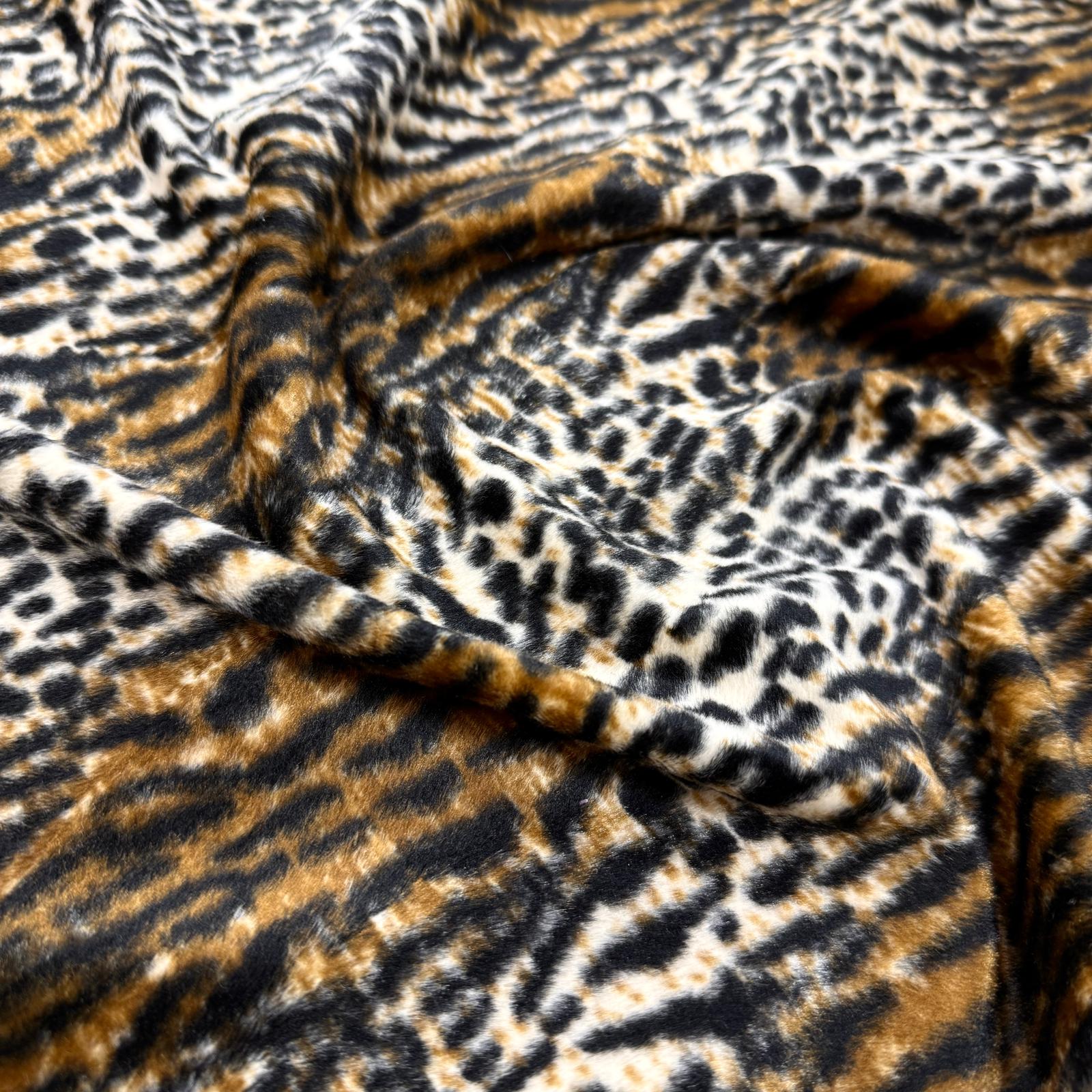 Leopar Toscana Tavşantüyü Kumaş