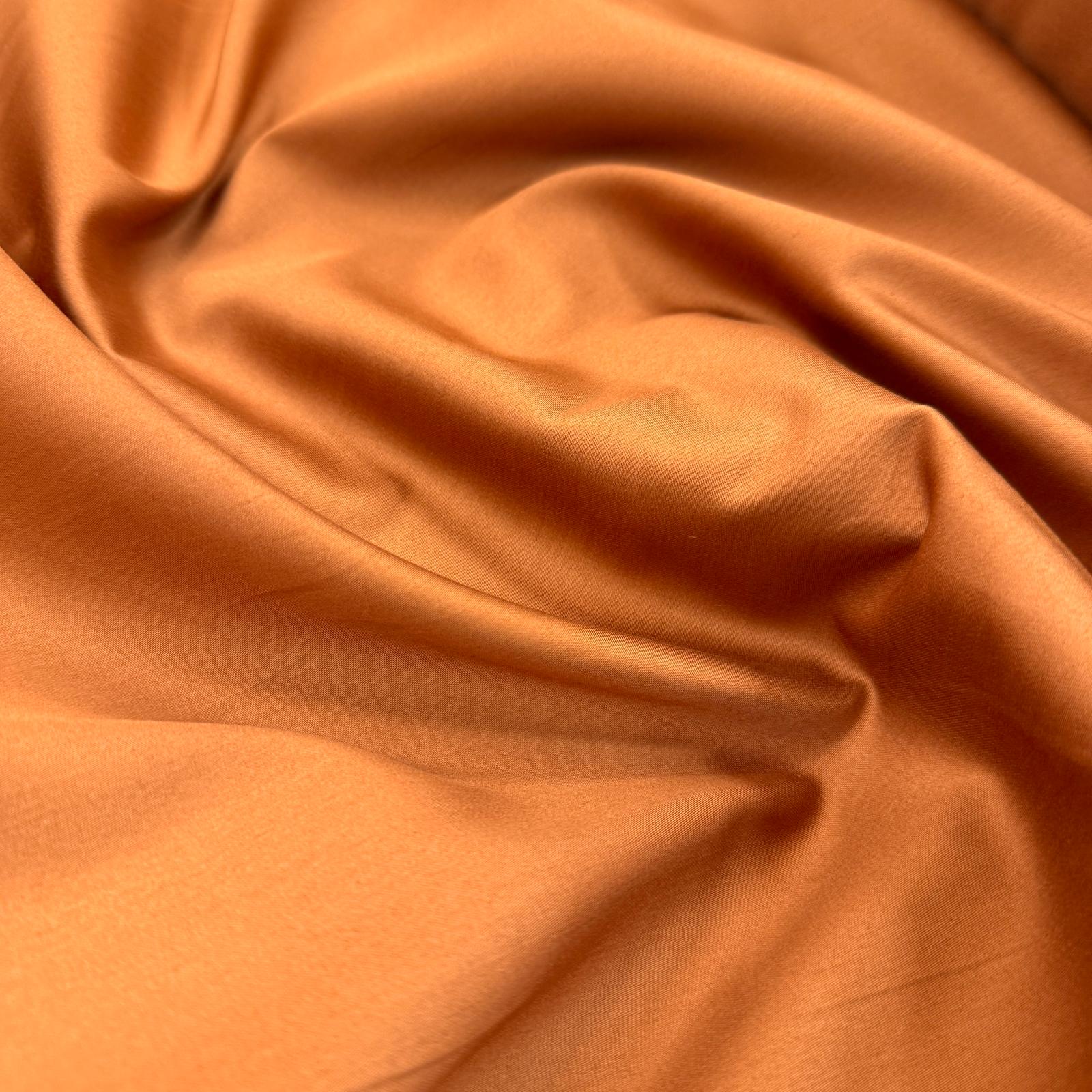 Tarçın Giyimlik Pamuk Saten Kumaş