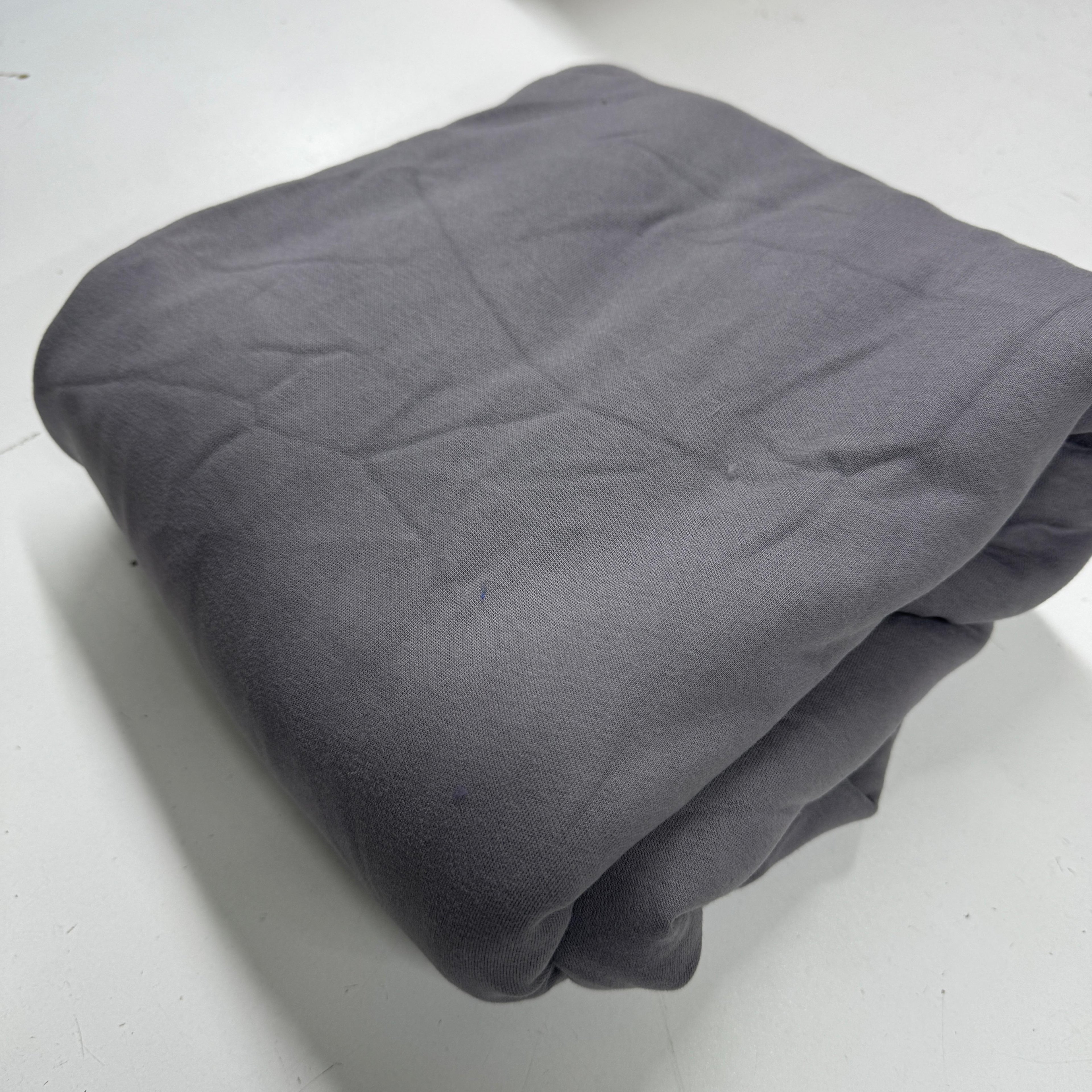Koyu Gri Üç İplik Şardonlu Penye Kumaş 700 gr