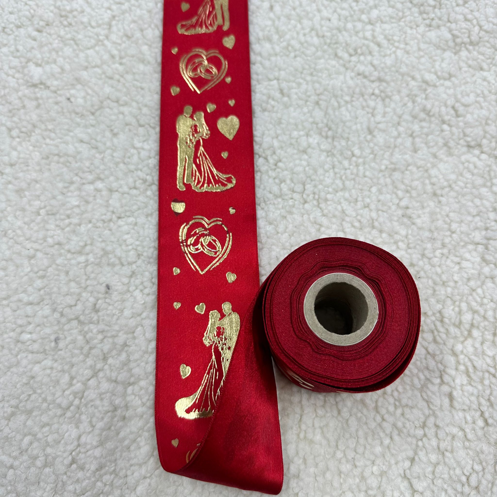 Takı Kuşak Saten Kurdele 6 Cm Top