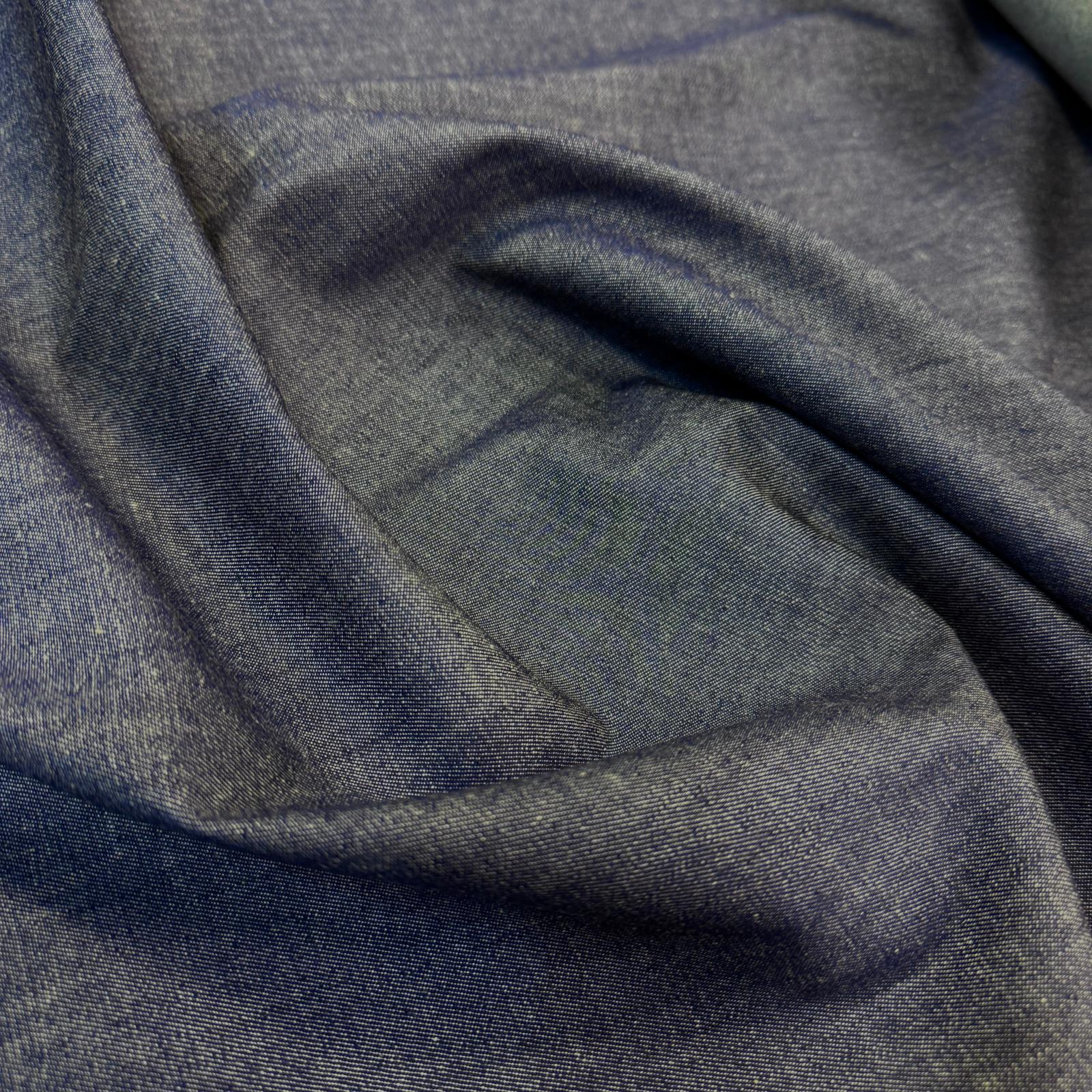 Lacivert Likralı Yumuşak İnce Kot Kumaş