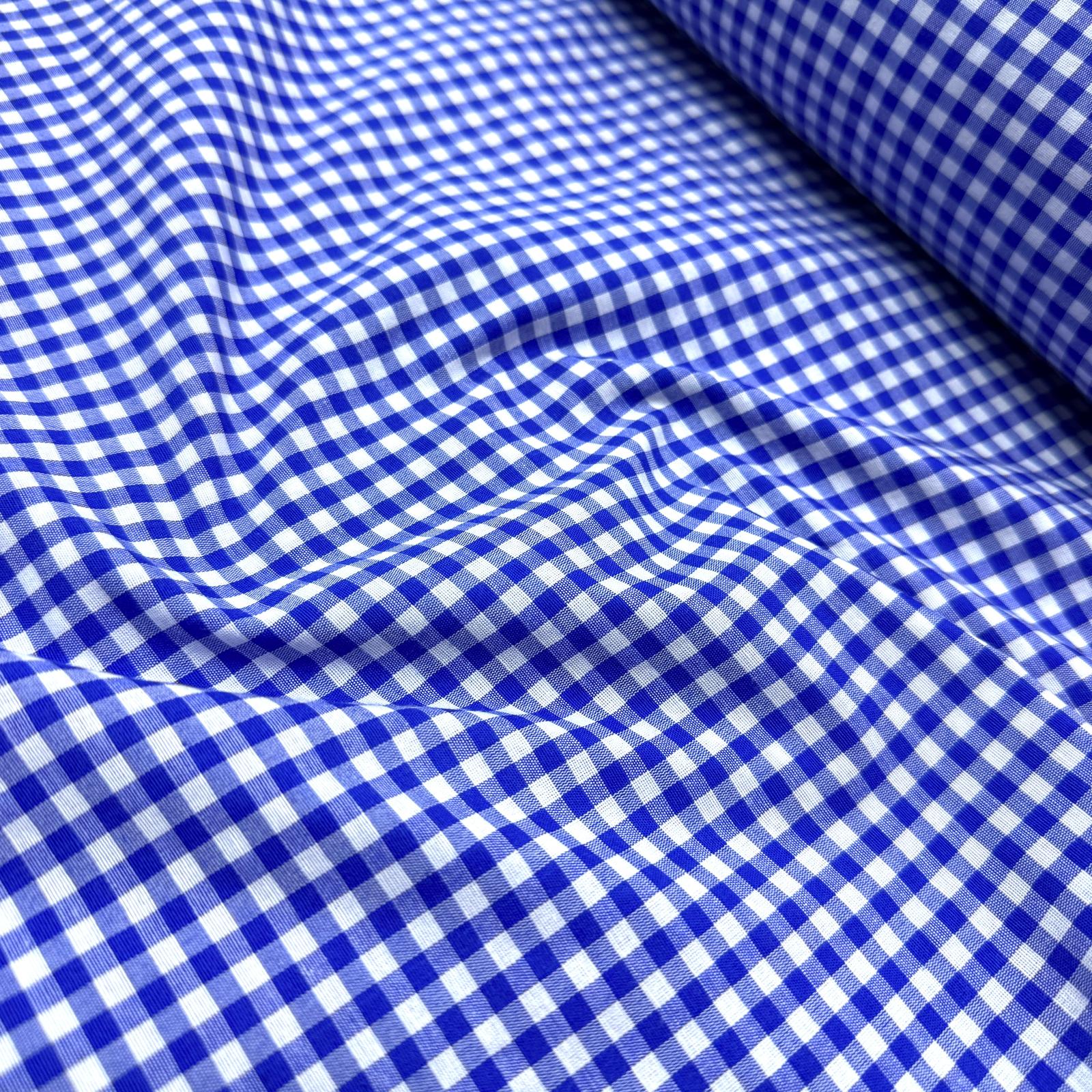 Pötikare Zefir Kumaş - Saks Mavi