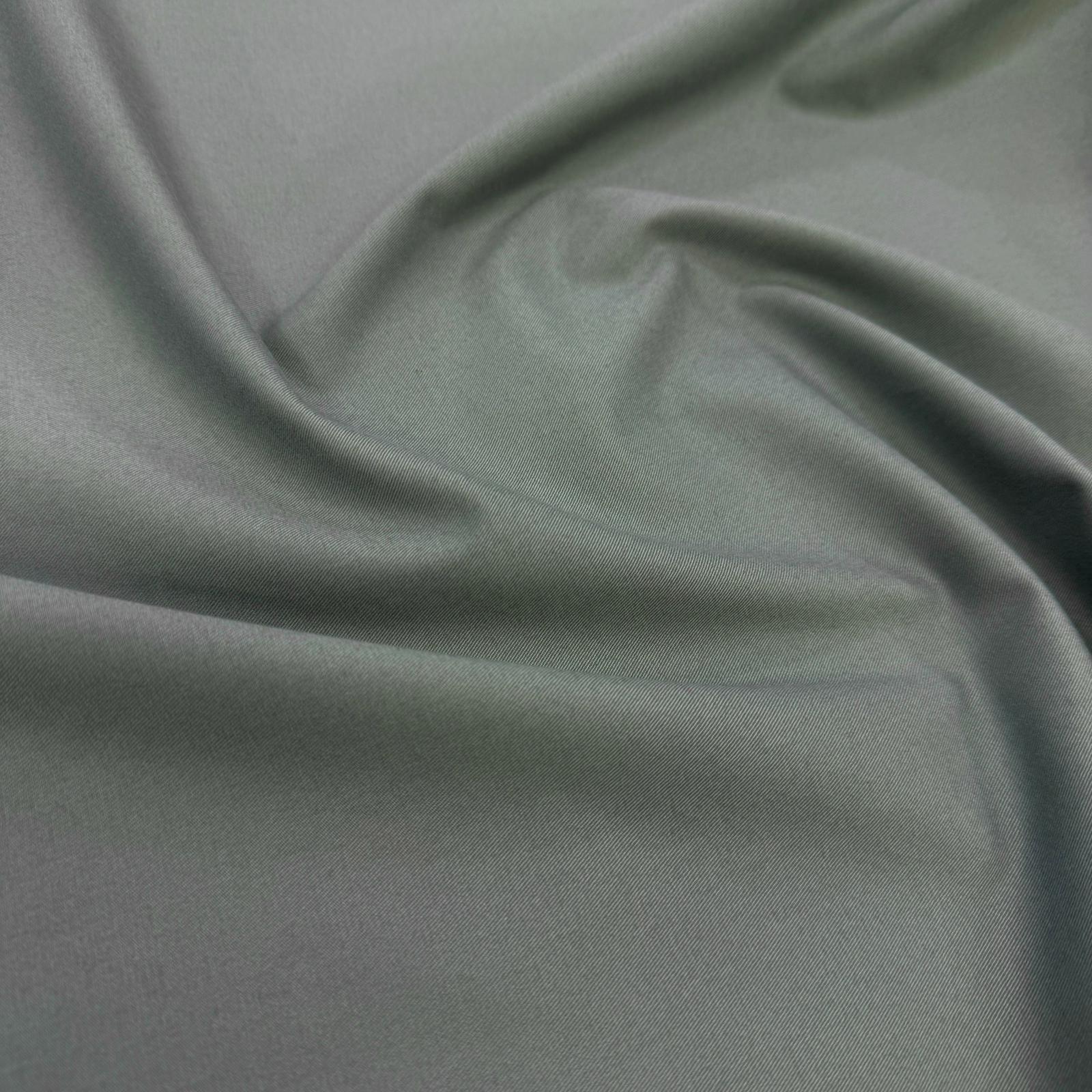 Nil Yeşil Likralı Pamuk Gabardin Kumaş