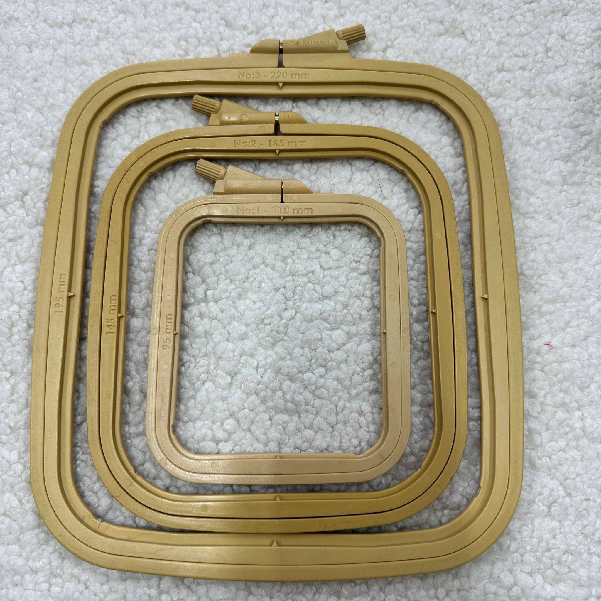 Nurge Plastik Kasnak Set (No 1-2-3)