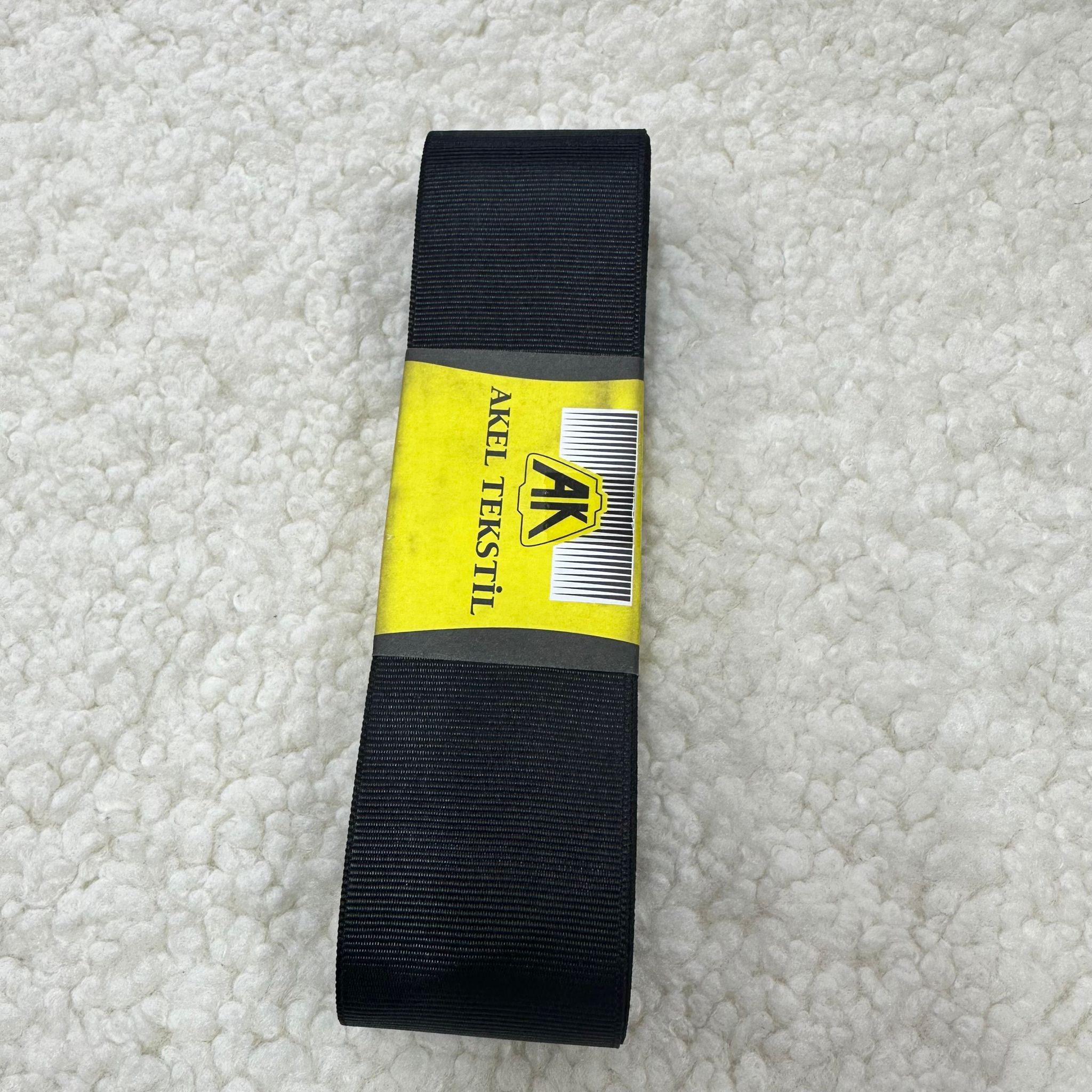 4 Cm Siyah Grogren Kurdele