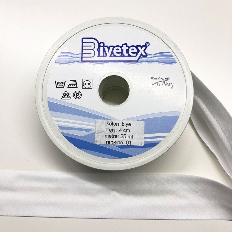 Renk No 01 Biyetex Koton Biye 4 Cm