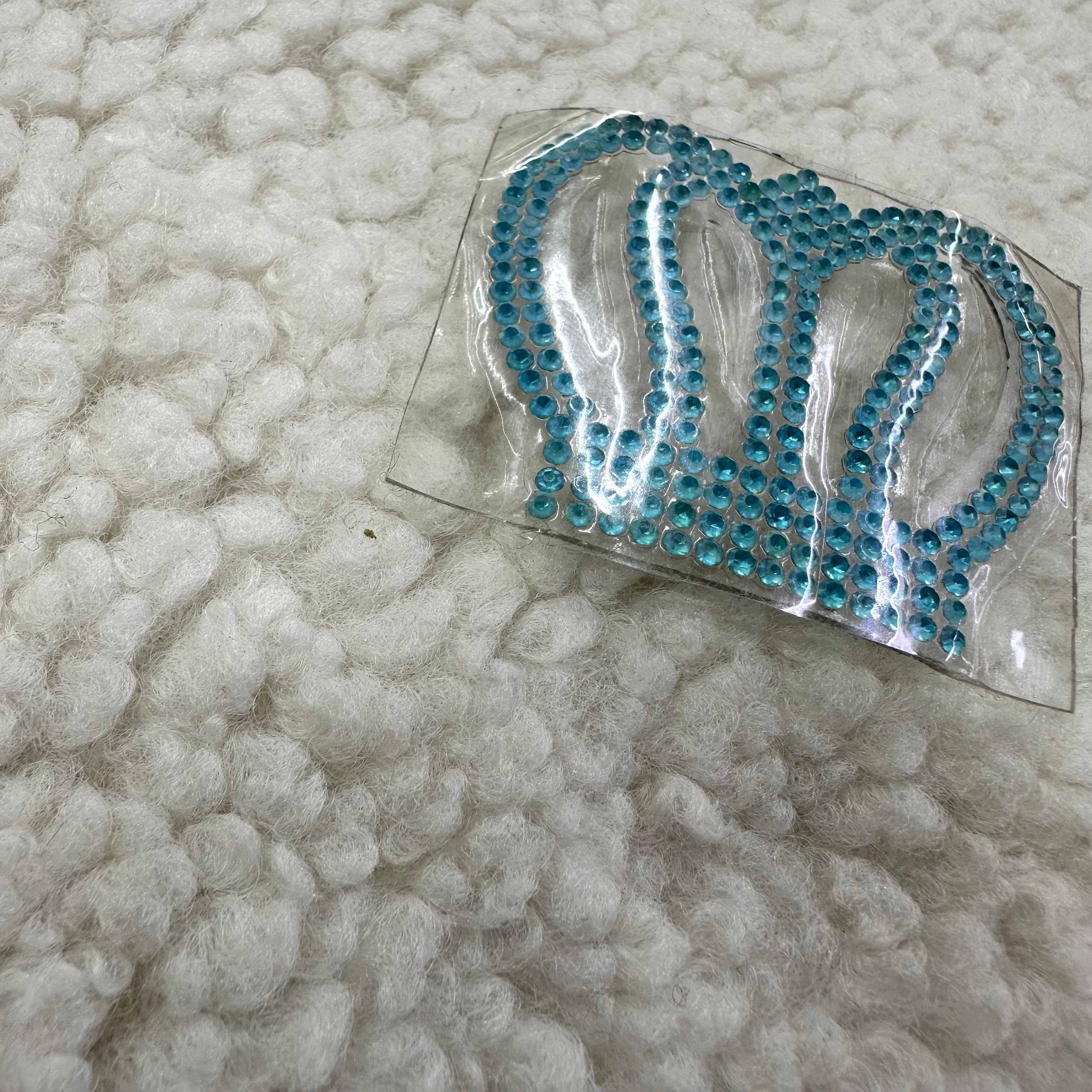 Mavi Taşlı Kral Tacı Arma