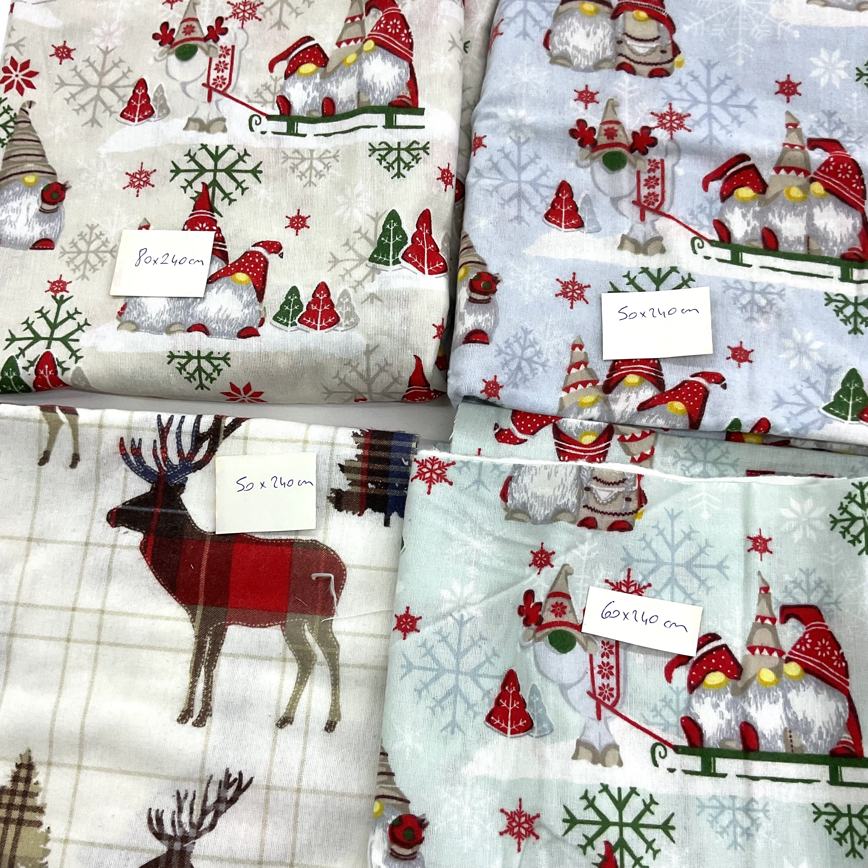 4 lü Set Parça Pazen Kumaş No:2