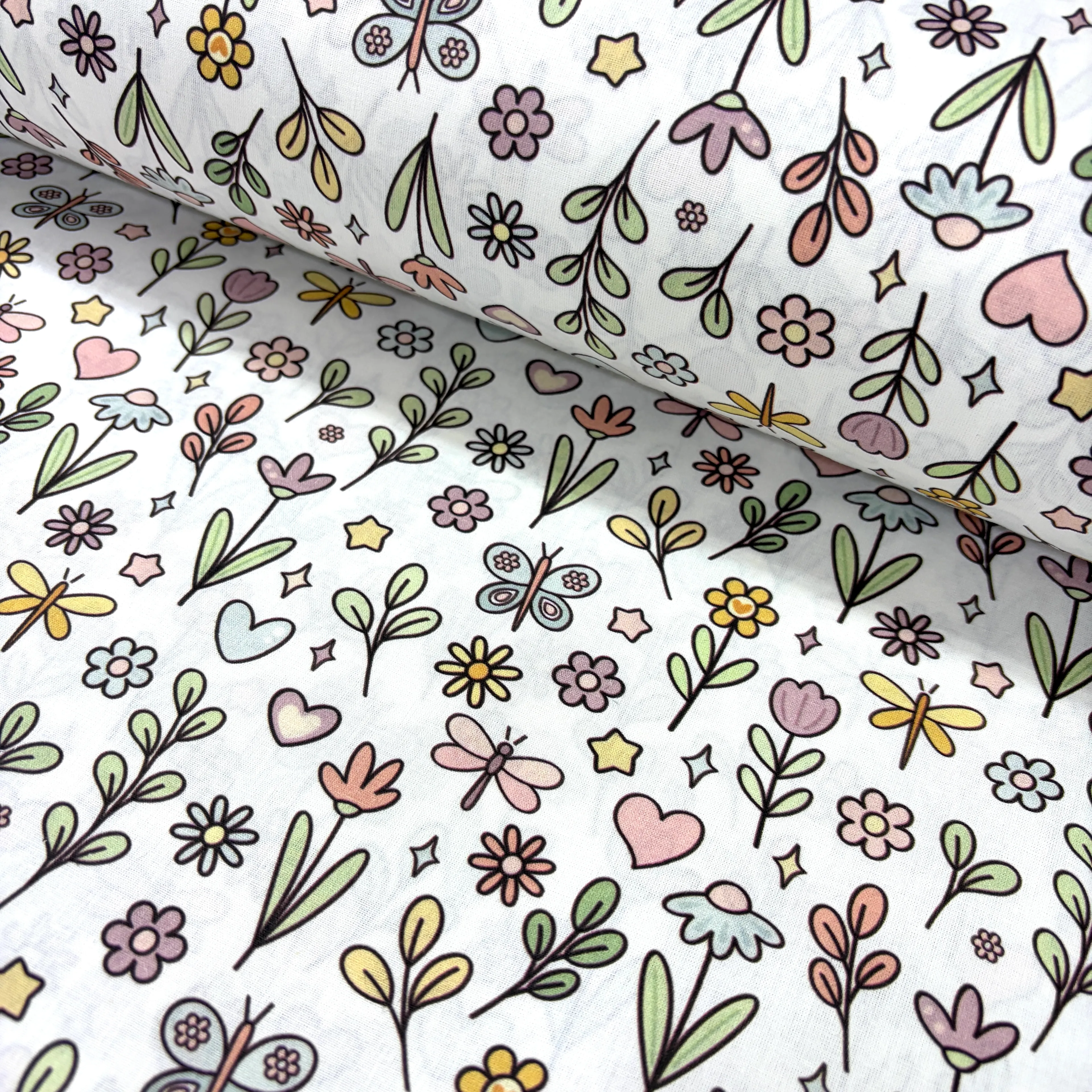 Efsane İlkbahar Poplin Kumaş