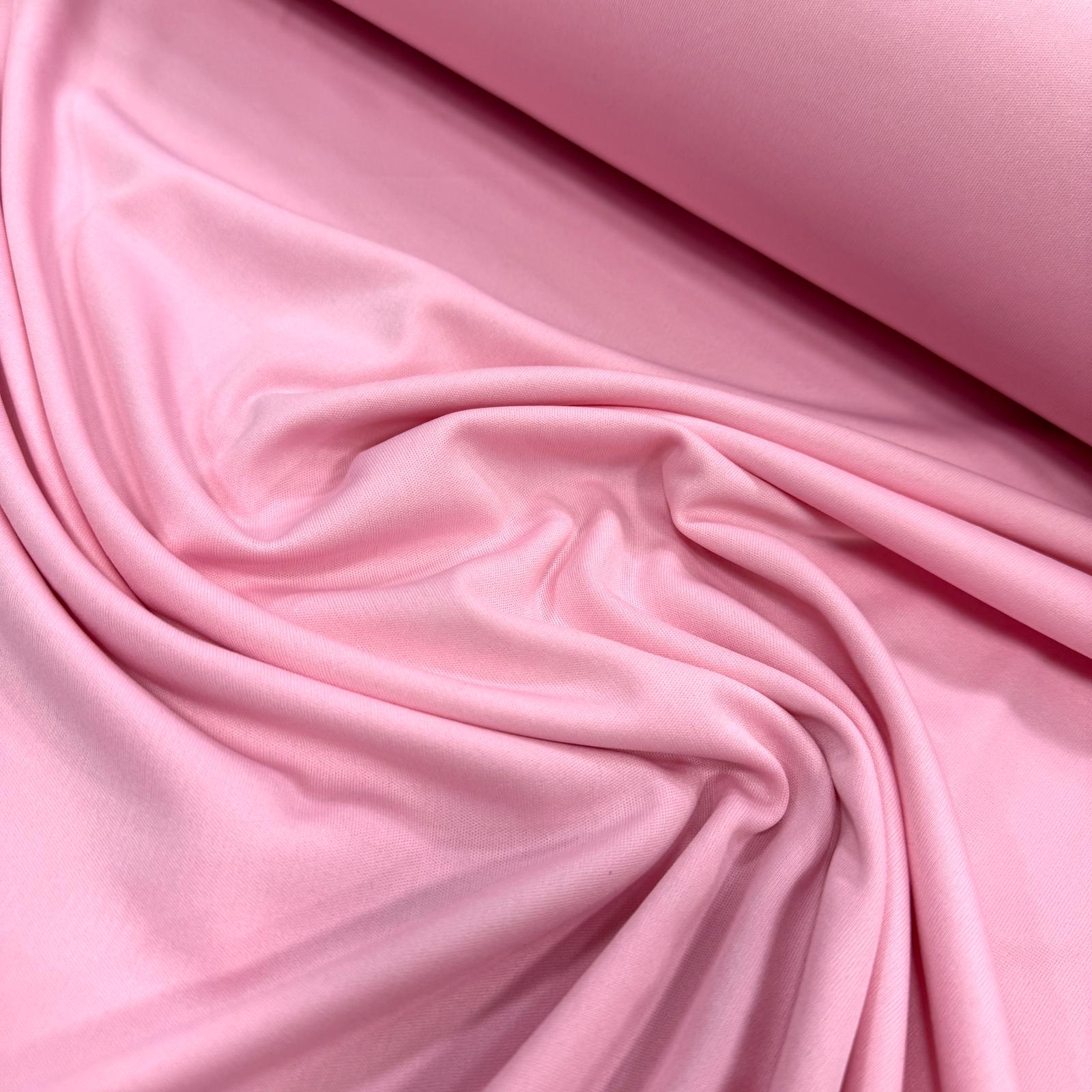Pembe İnterlok Astar Kumaş