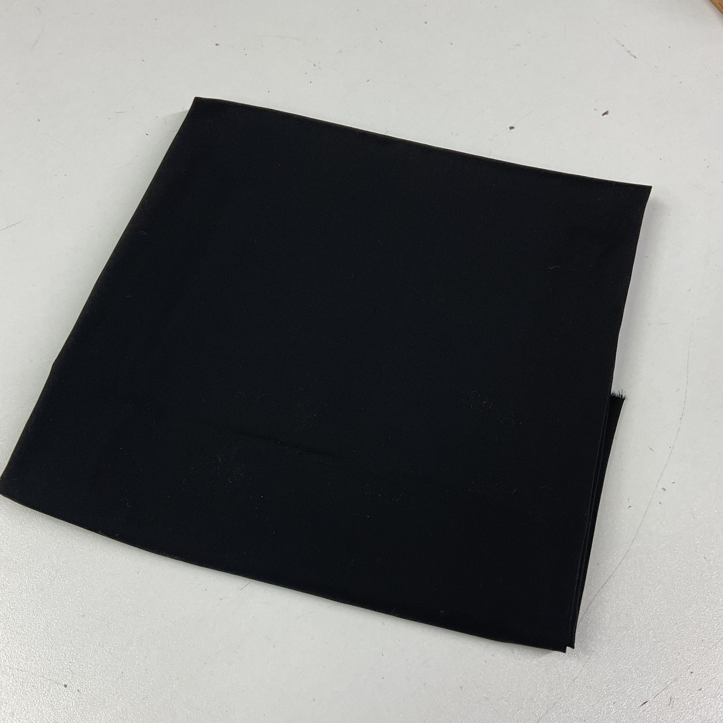 Siyah Astarlık 50*140 Cm Parça Poplin Kumaş