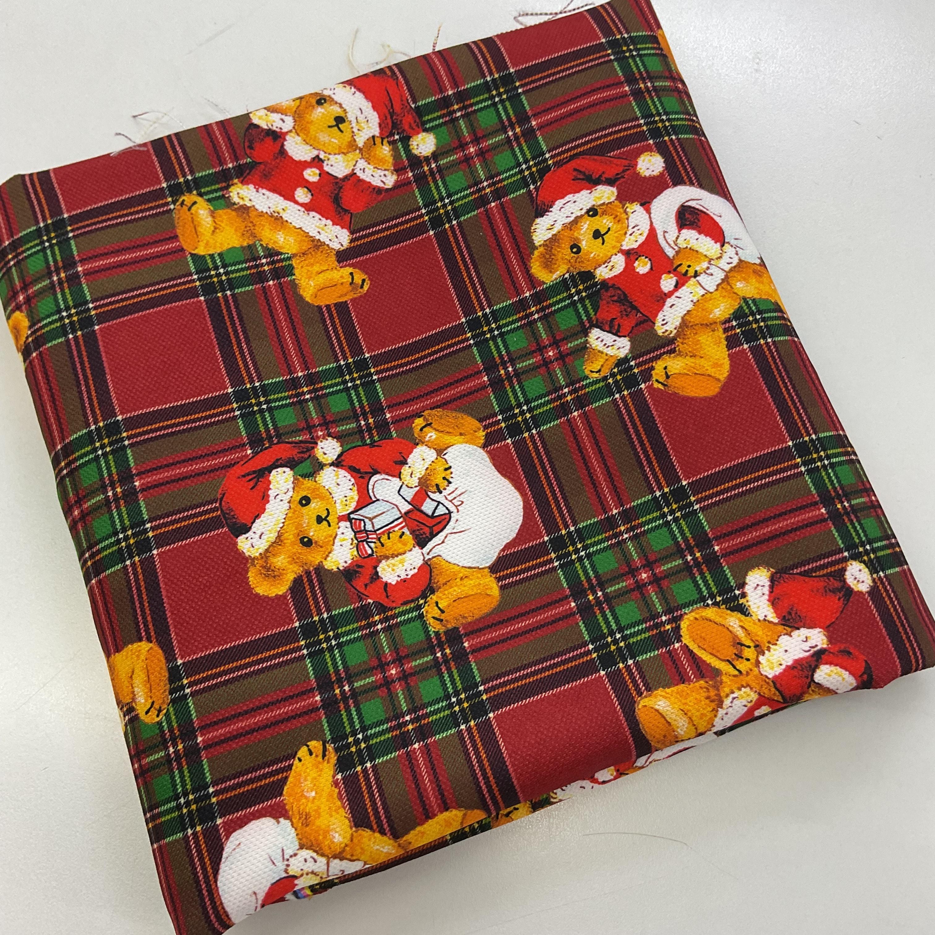 Yılbaşı 100*140 cm Parça Dijital Baskı Kumaş