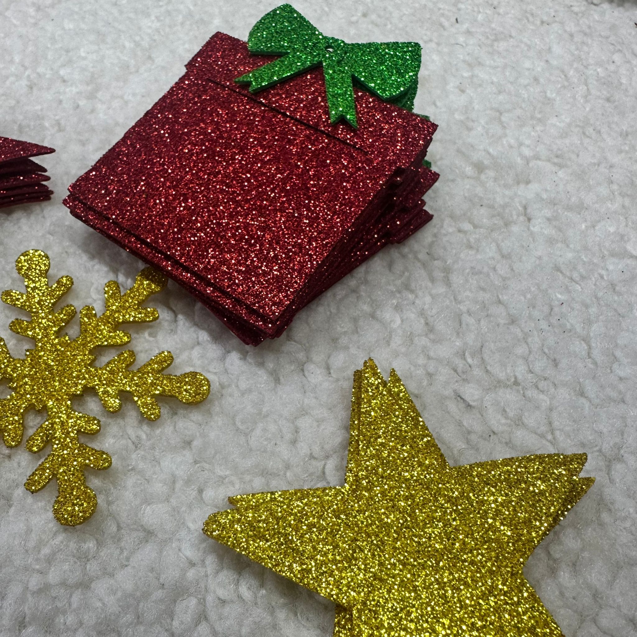 Yılbaşı Simli Eva Set