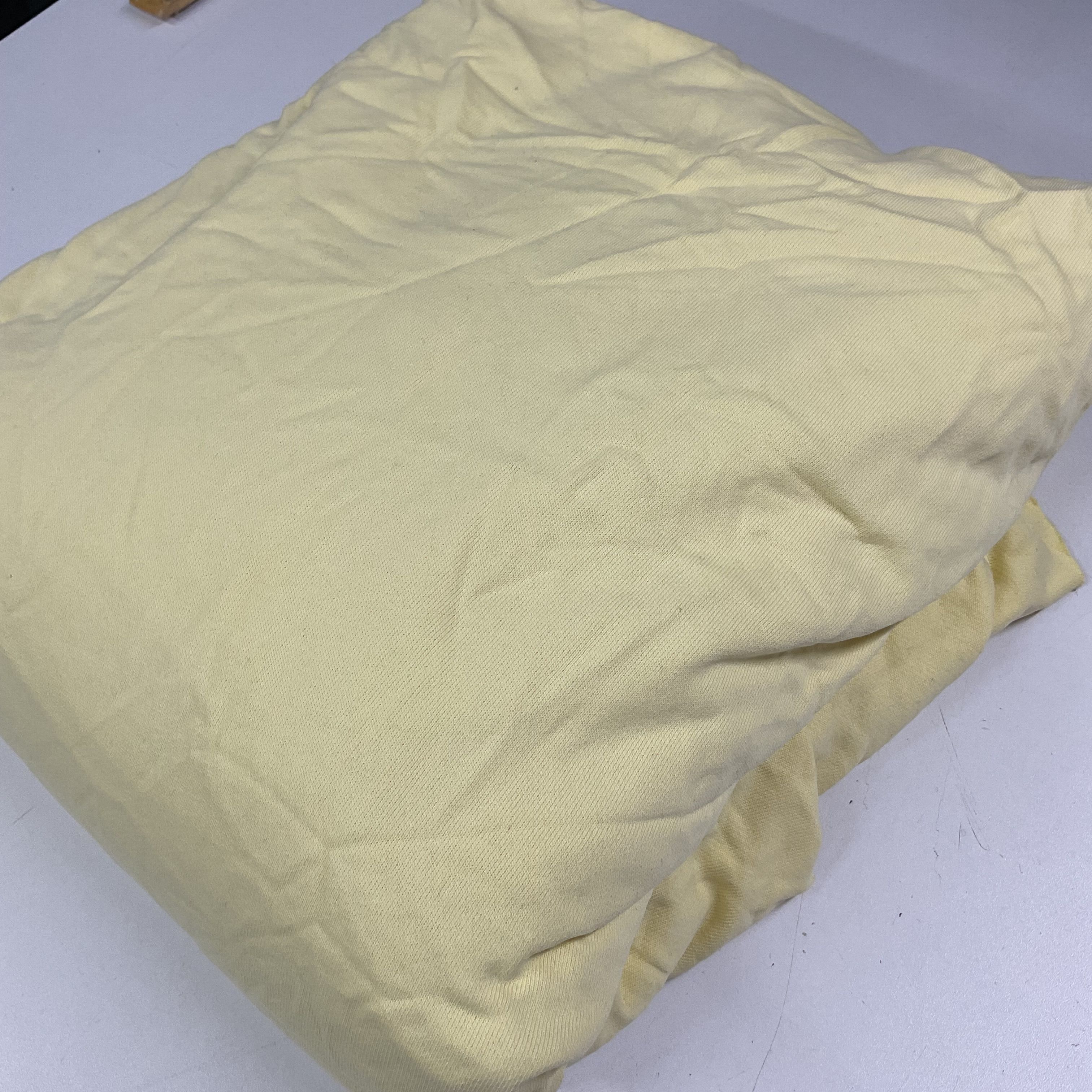 Soft Sarı Üç İplik Penye Kumaş 3 kg