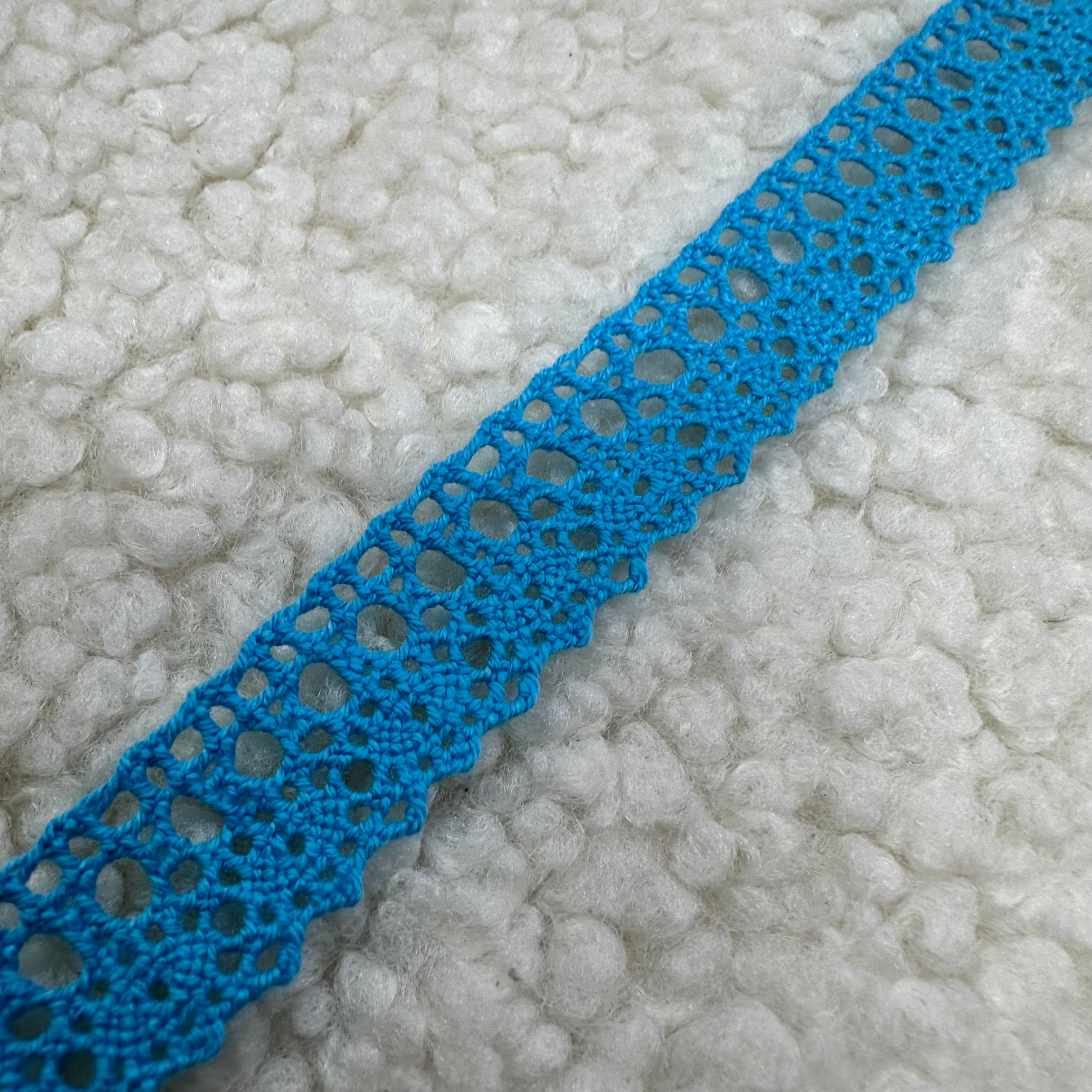 Mini Göz Turkuaz Pamuklu Kopanaki