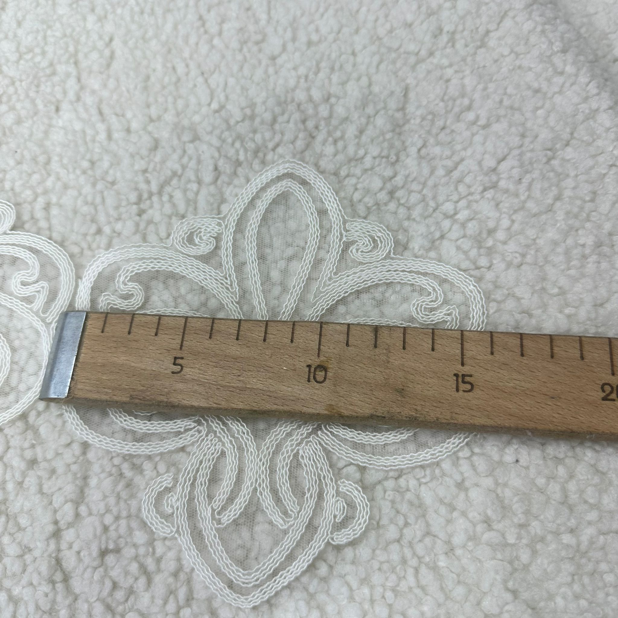 G-35 Angles Krem Top Dantel Fransız Güpür