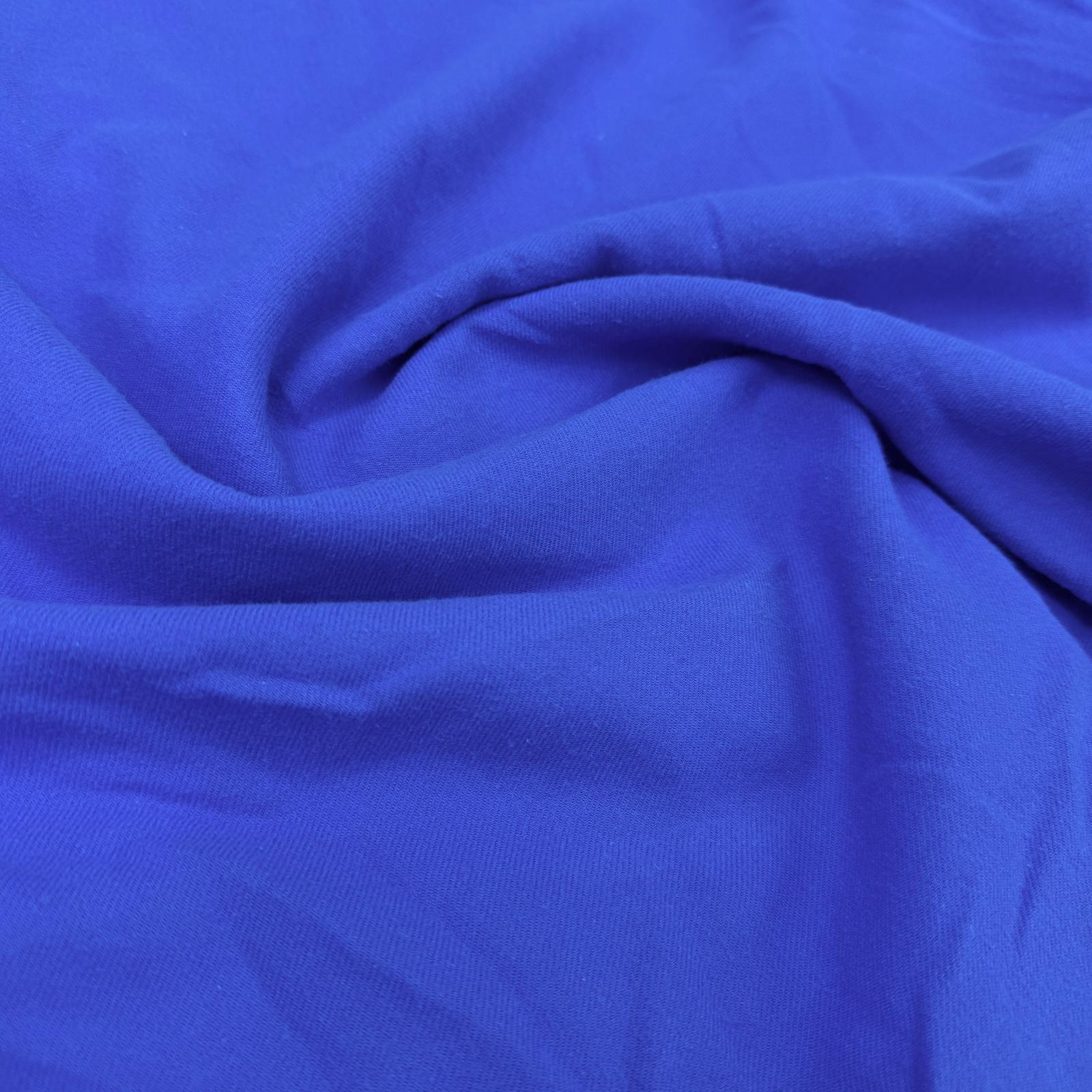 Saks Mavi İntaşlar Markalı Flannel Pazen Kumaş