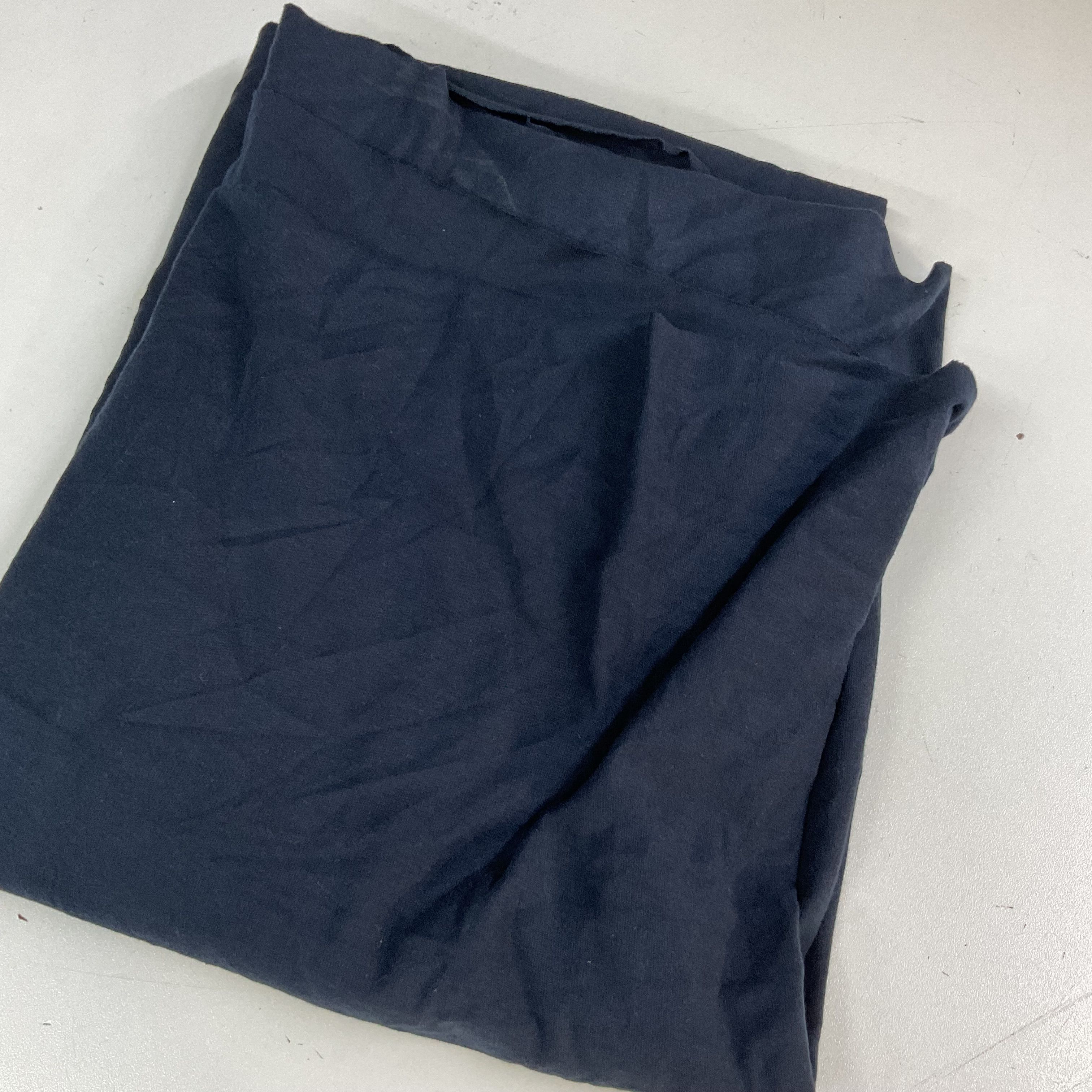 Lacivert Pamuklu İnce Penye Kumaş 300 gr
