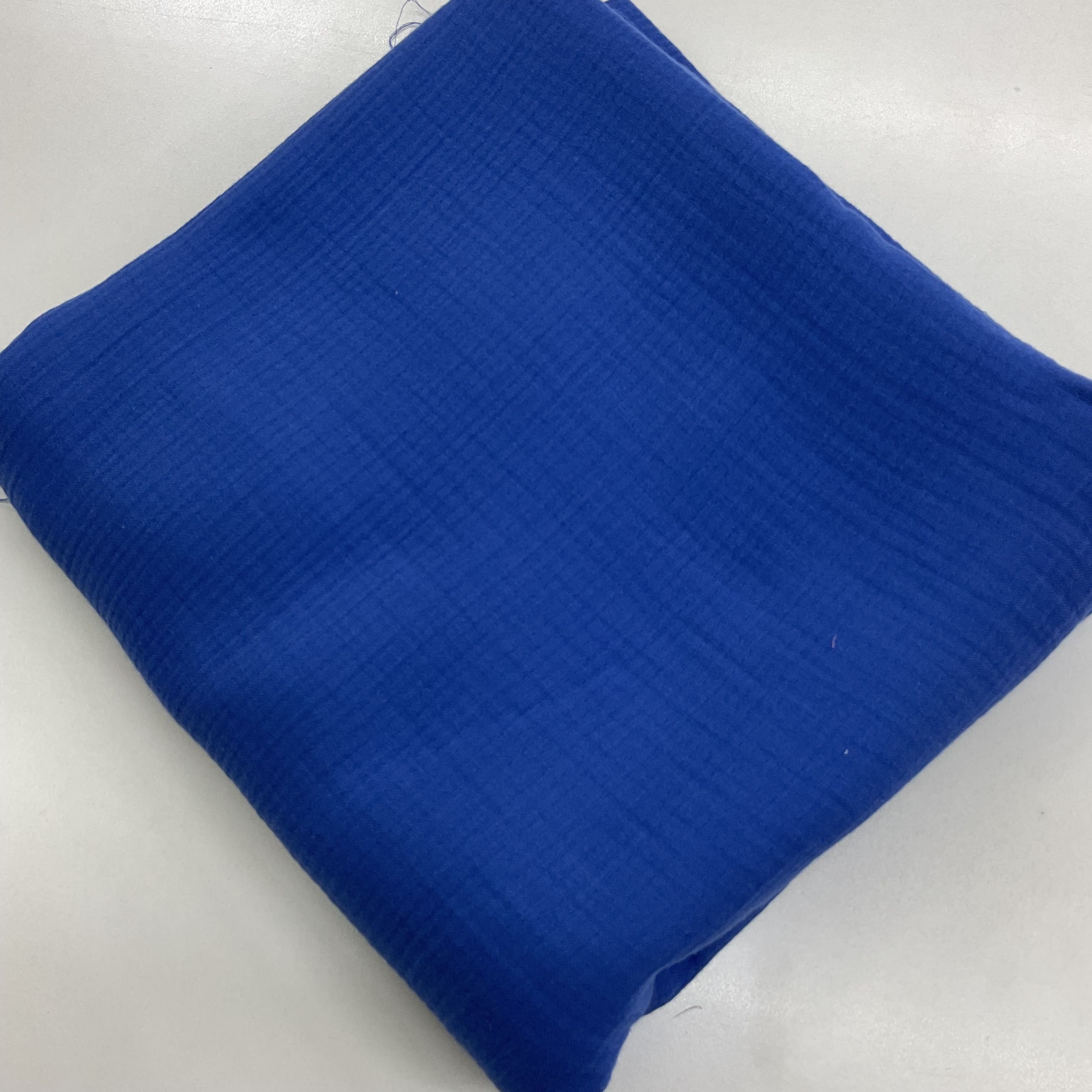 Saks Mavi 100*240 cm Parça Multi Müslin Kumaş