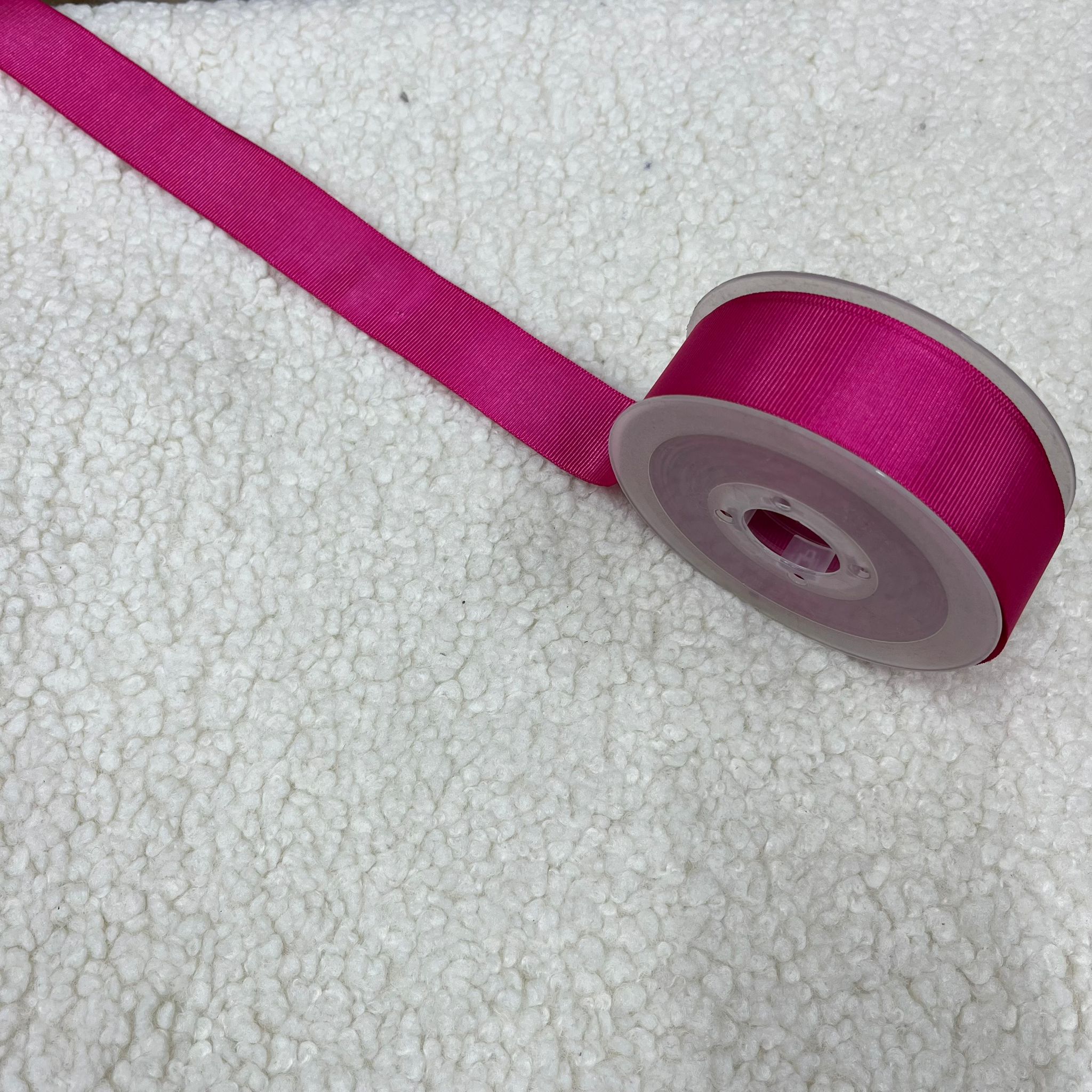 Fuşya 3 Cm Top Grogren Kurdele