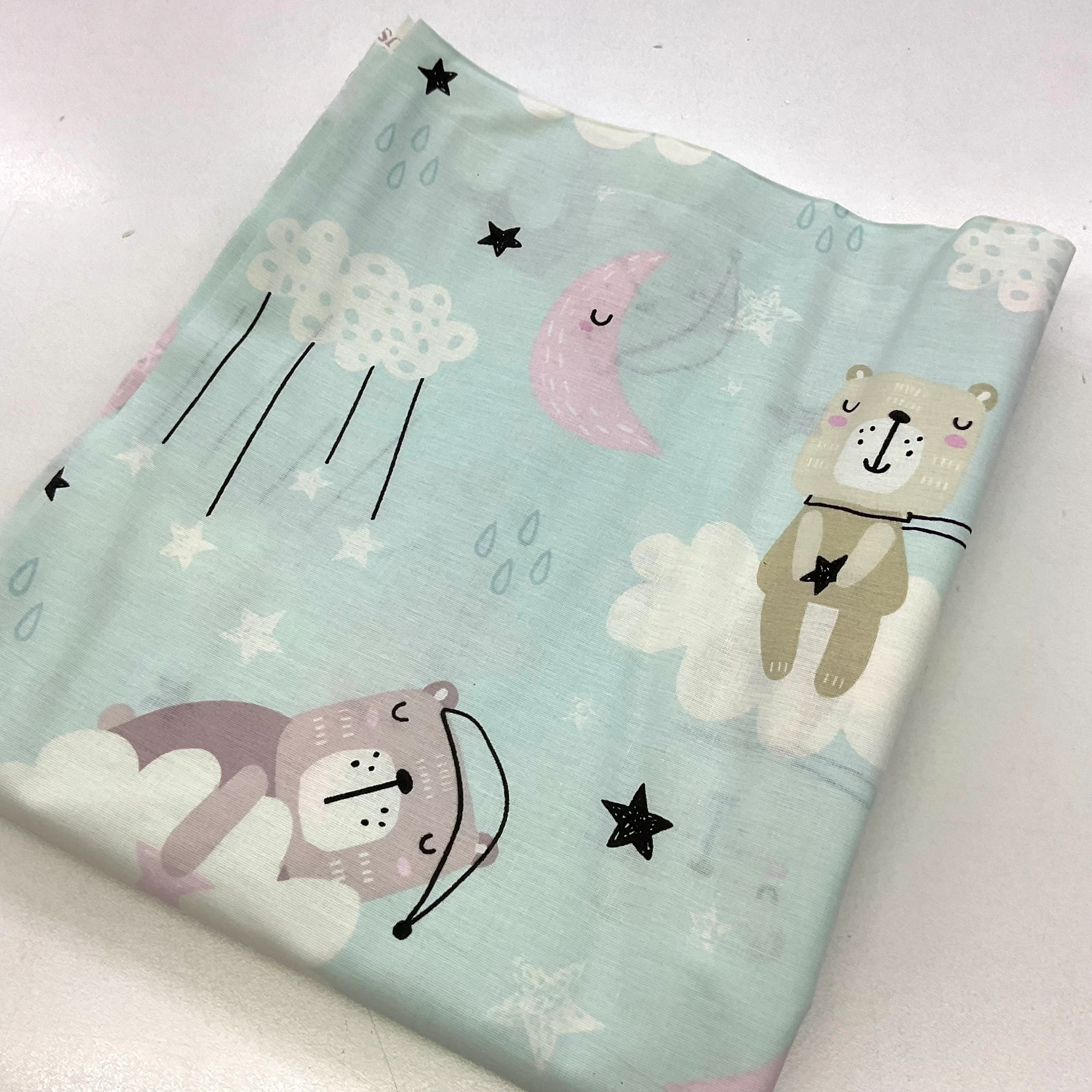  Mint Uykucular 90*240 cm Parça Poplin Kumaş