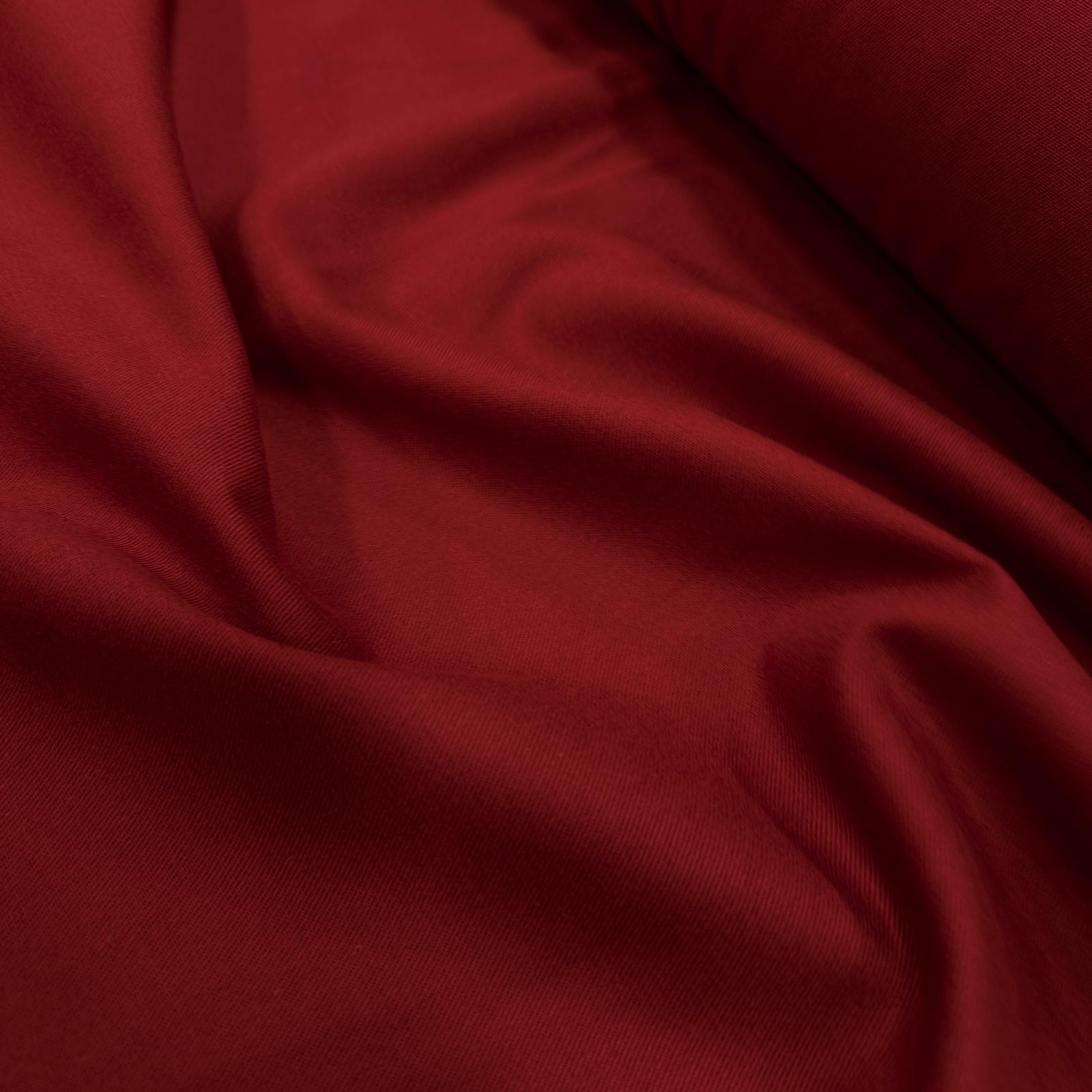 Kampanyalı Hafif Defolu Bordo Pamuk Gabardin Kumaş