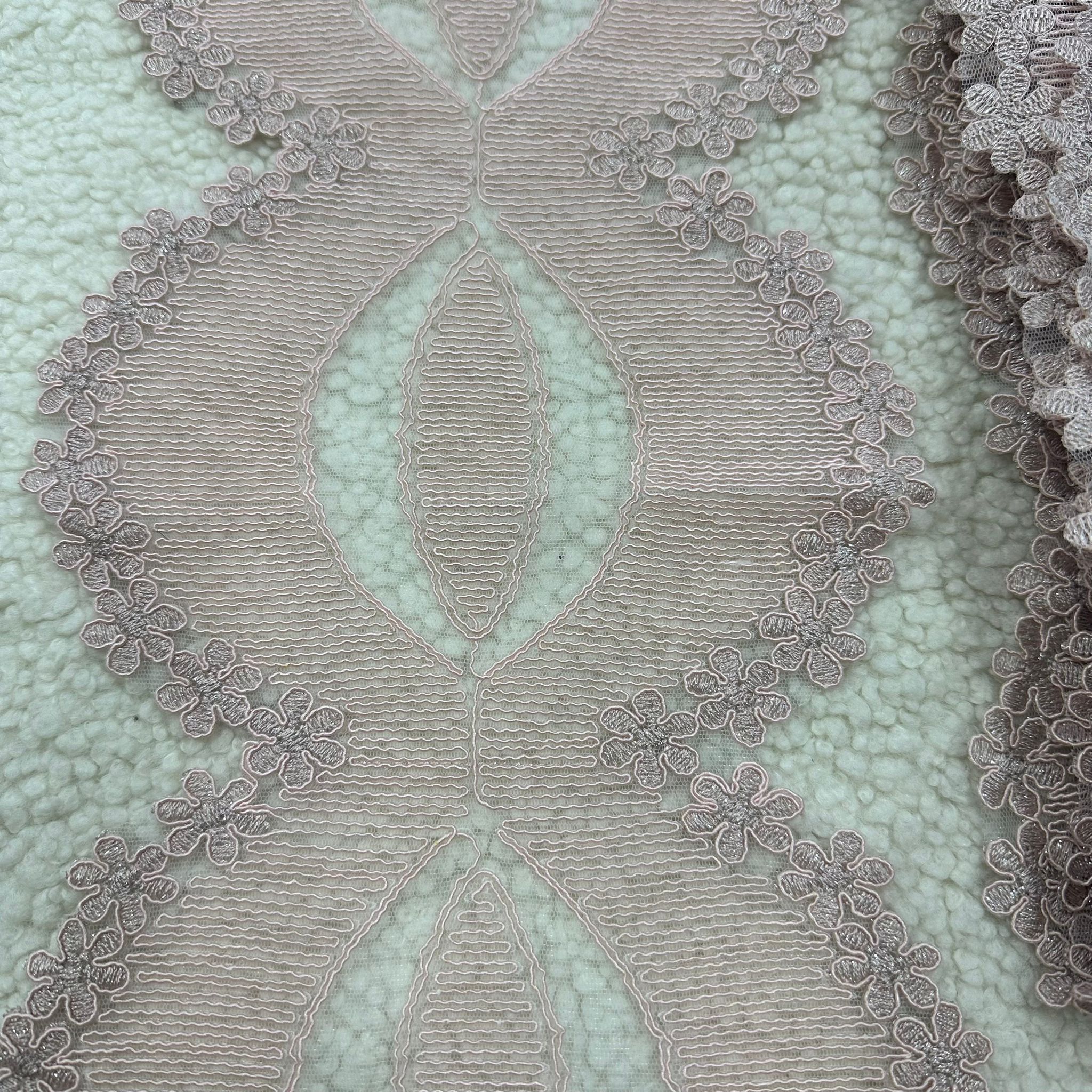 G-34 Su Yolu Pudra Top Dantel Fransız Güpür