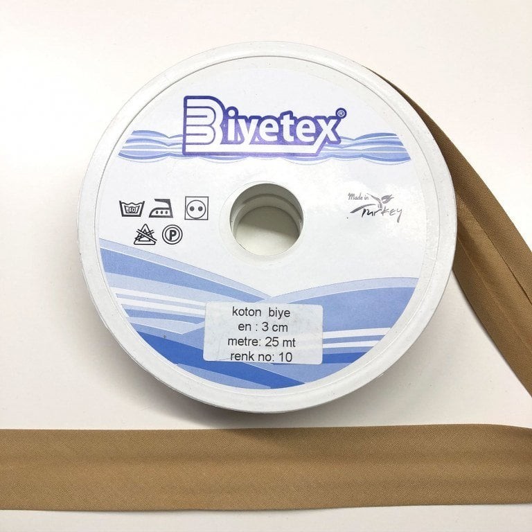 Renk No 10 Biyetex Koton Biye 3 Cm