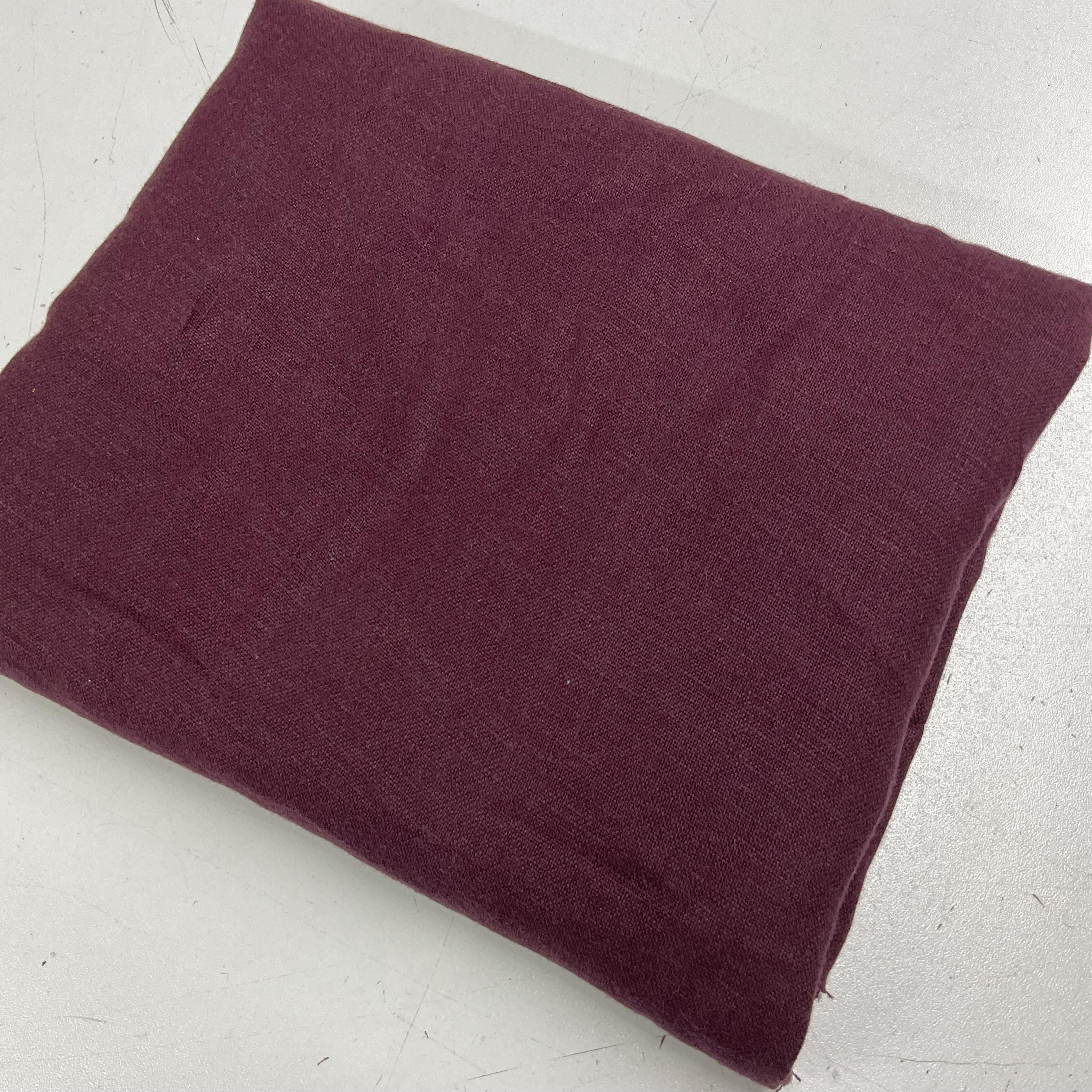 Mürdüm 50*150 cm Keten Parça Kumaş