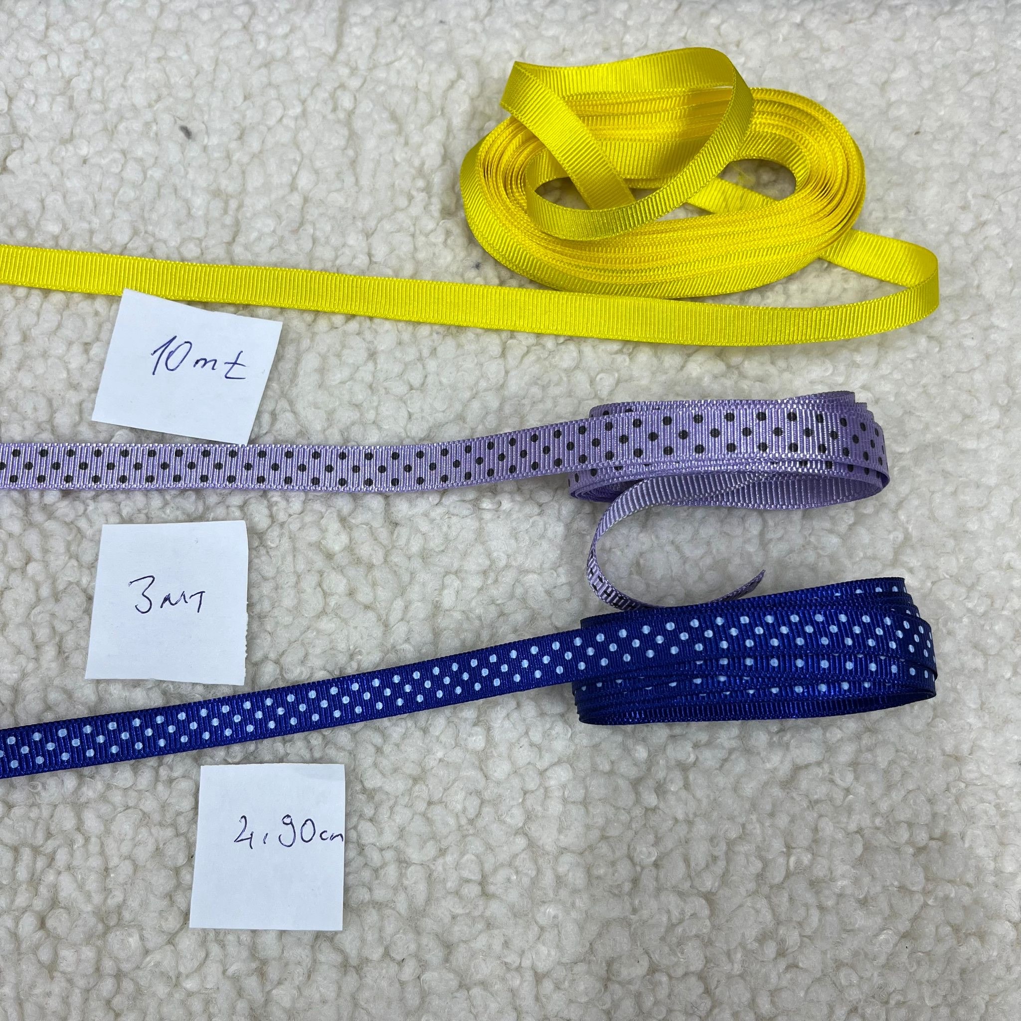 T-9 1Cm’lik Grogren Kurdele Set 