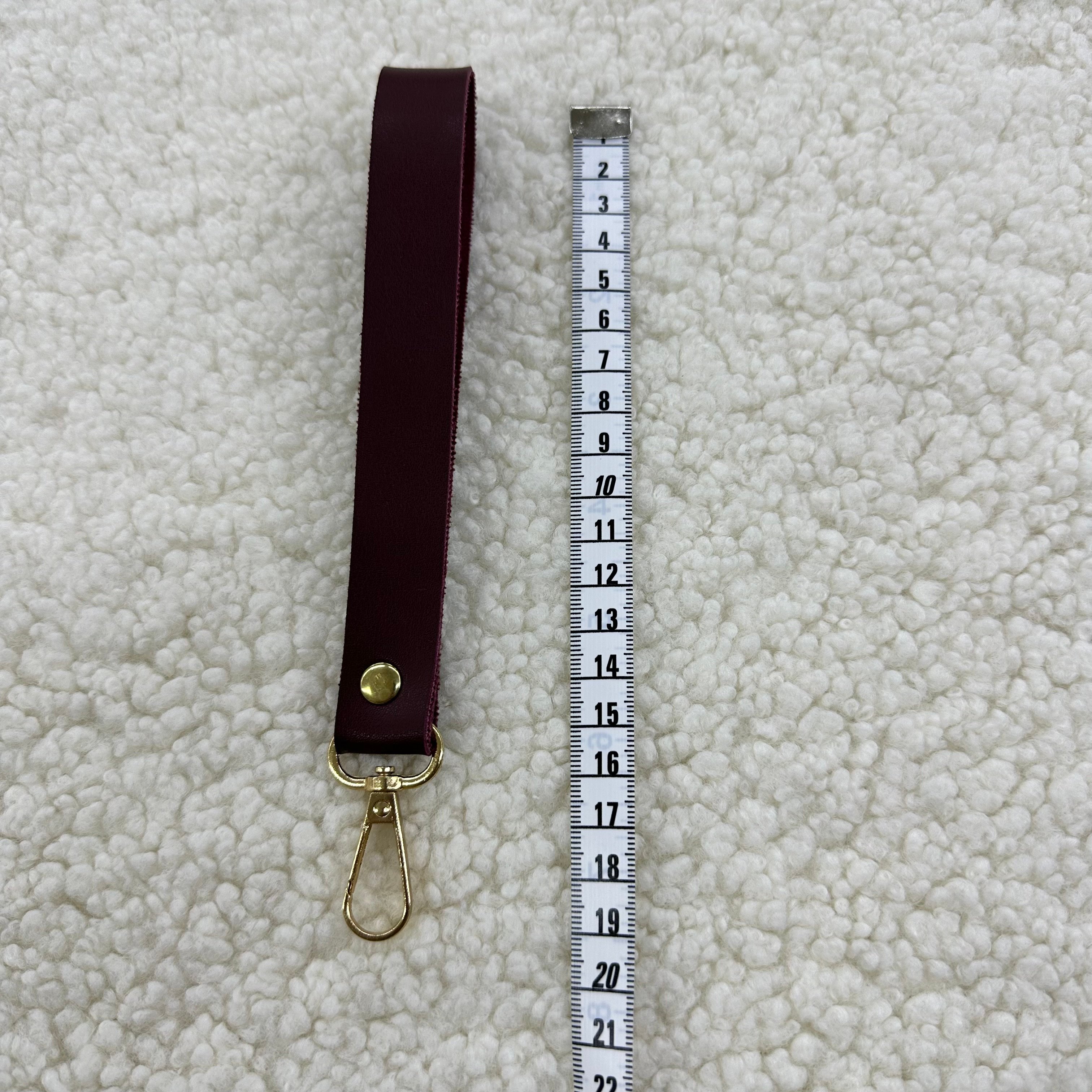 Bordo Clutch Çanta Sapı