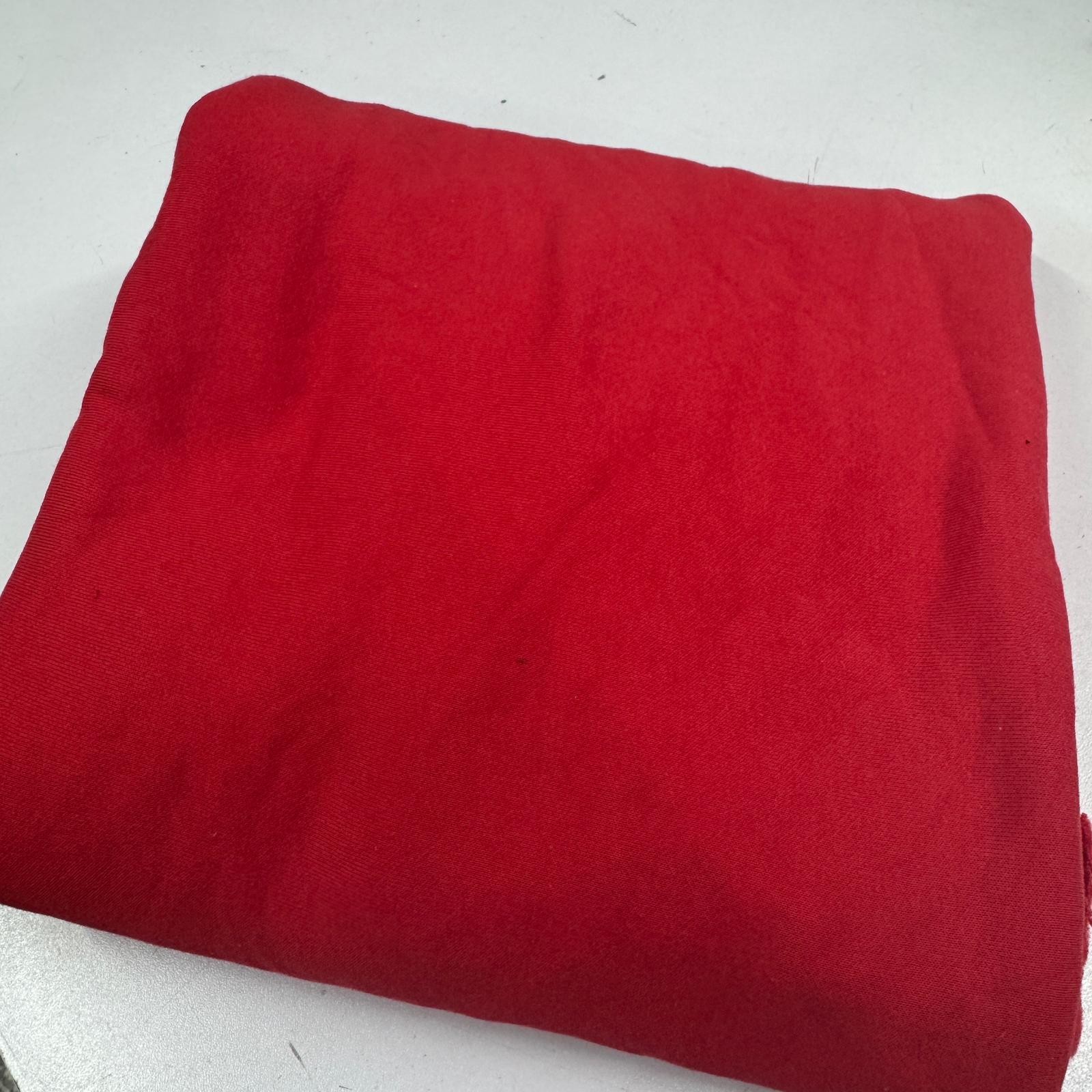 Kırmızı Üç İplik Penye Kumaş 400 gr