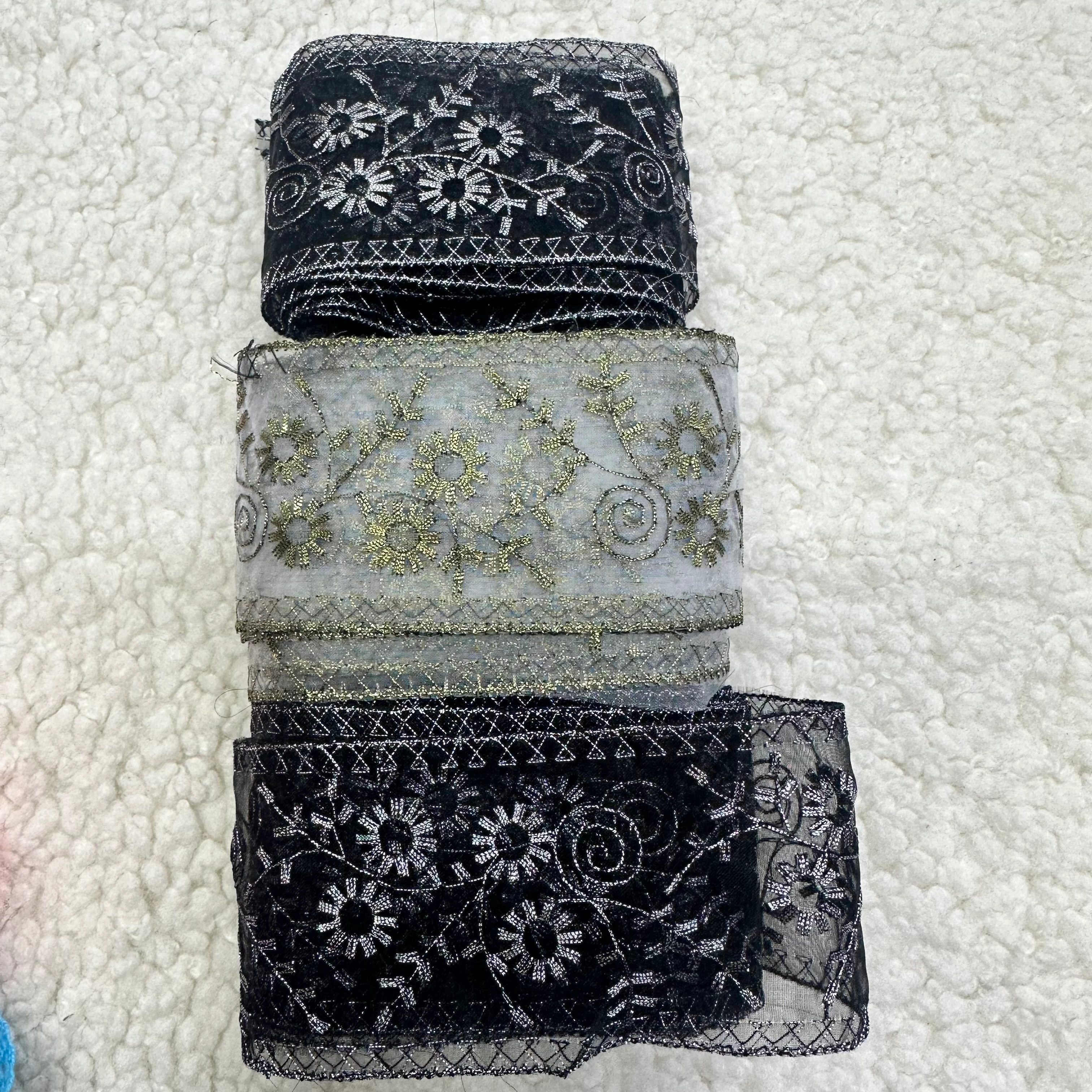 Şeffaf  Gül Güpür Harç Set 