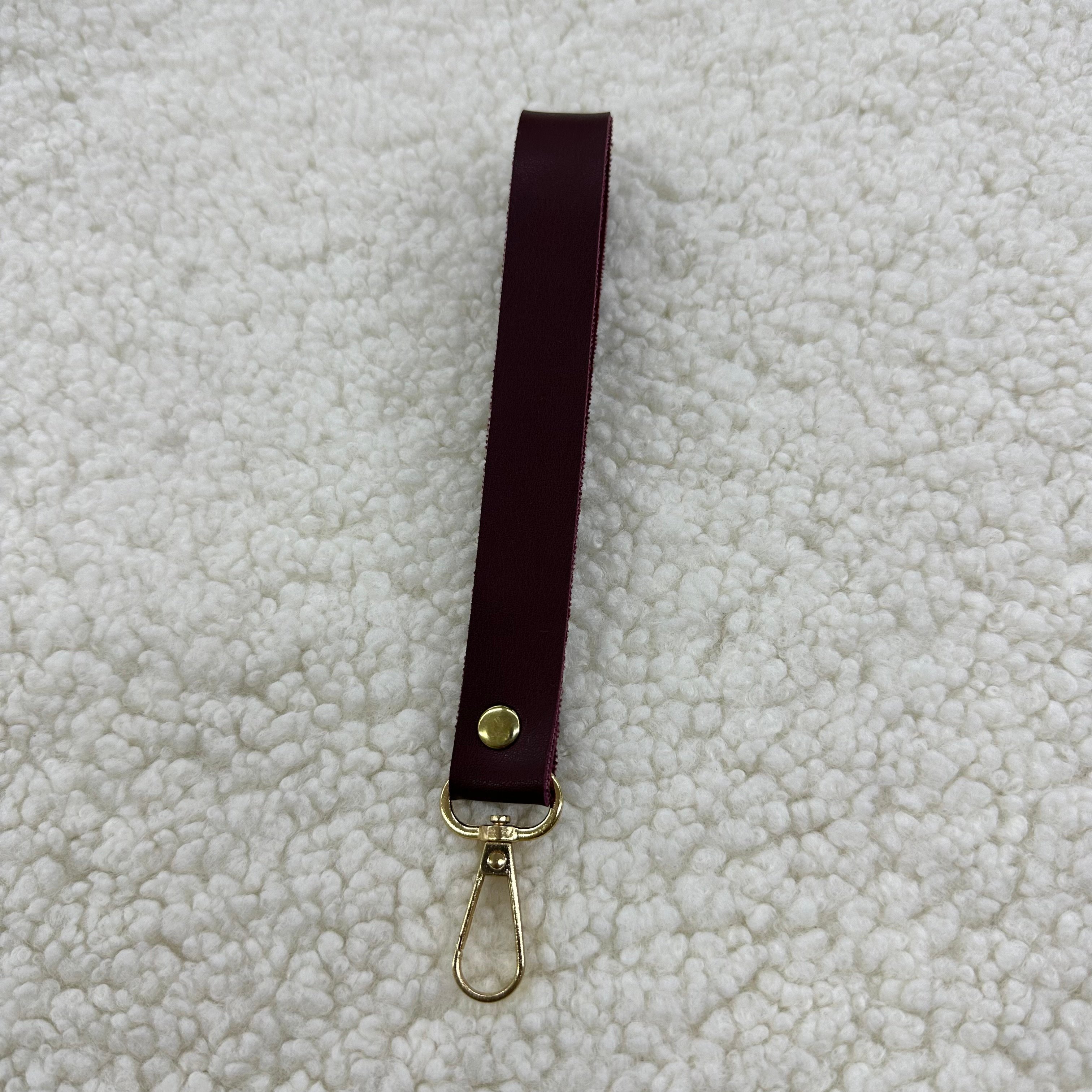 Bordo Clutch Çanta Sapı