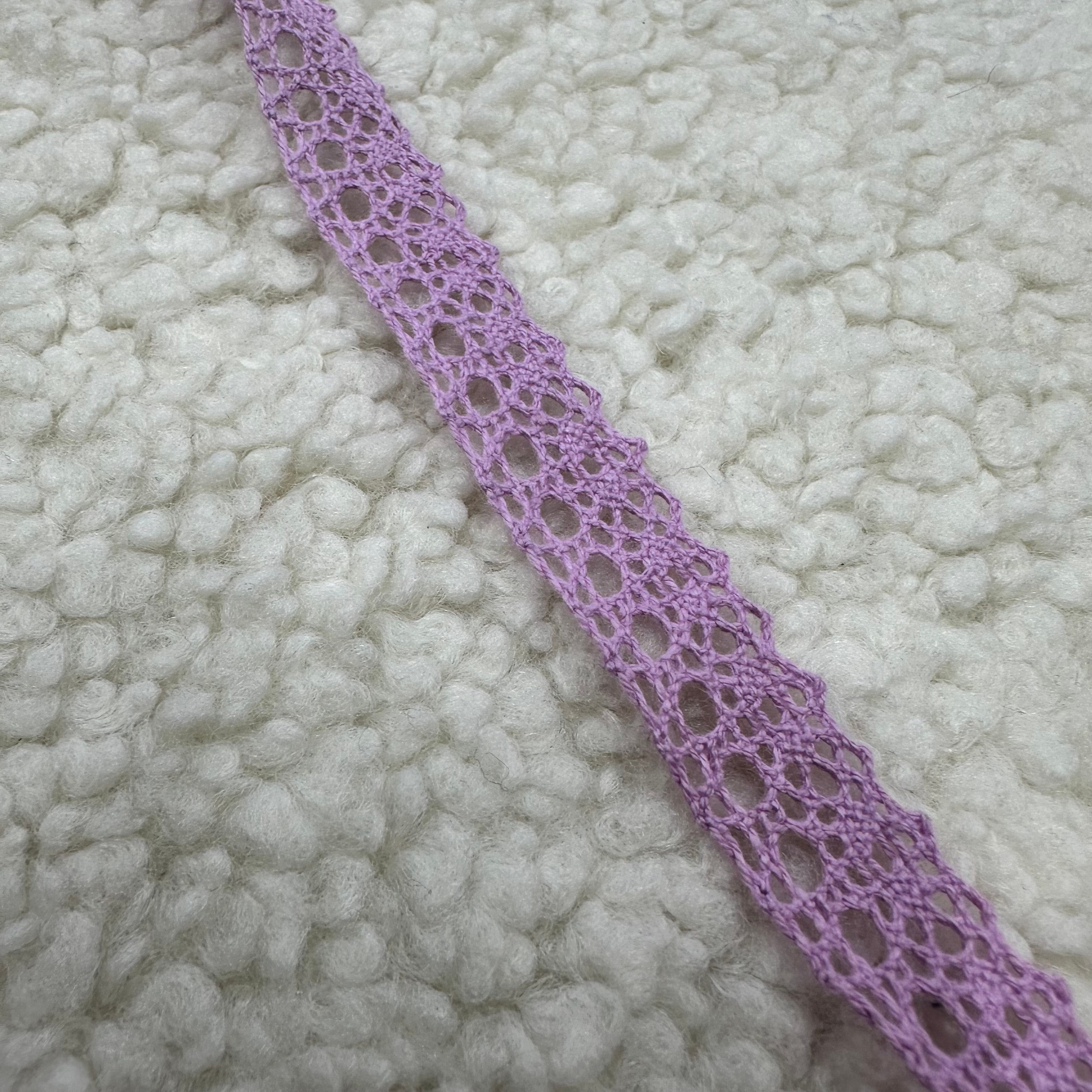 Mini Göz Lila Pamuklu Kopanaki