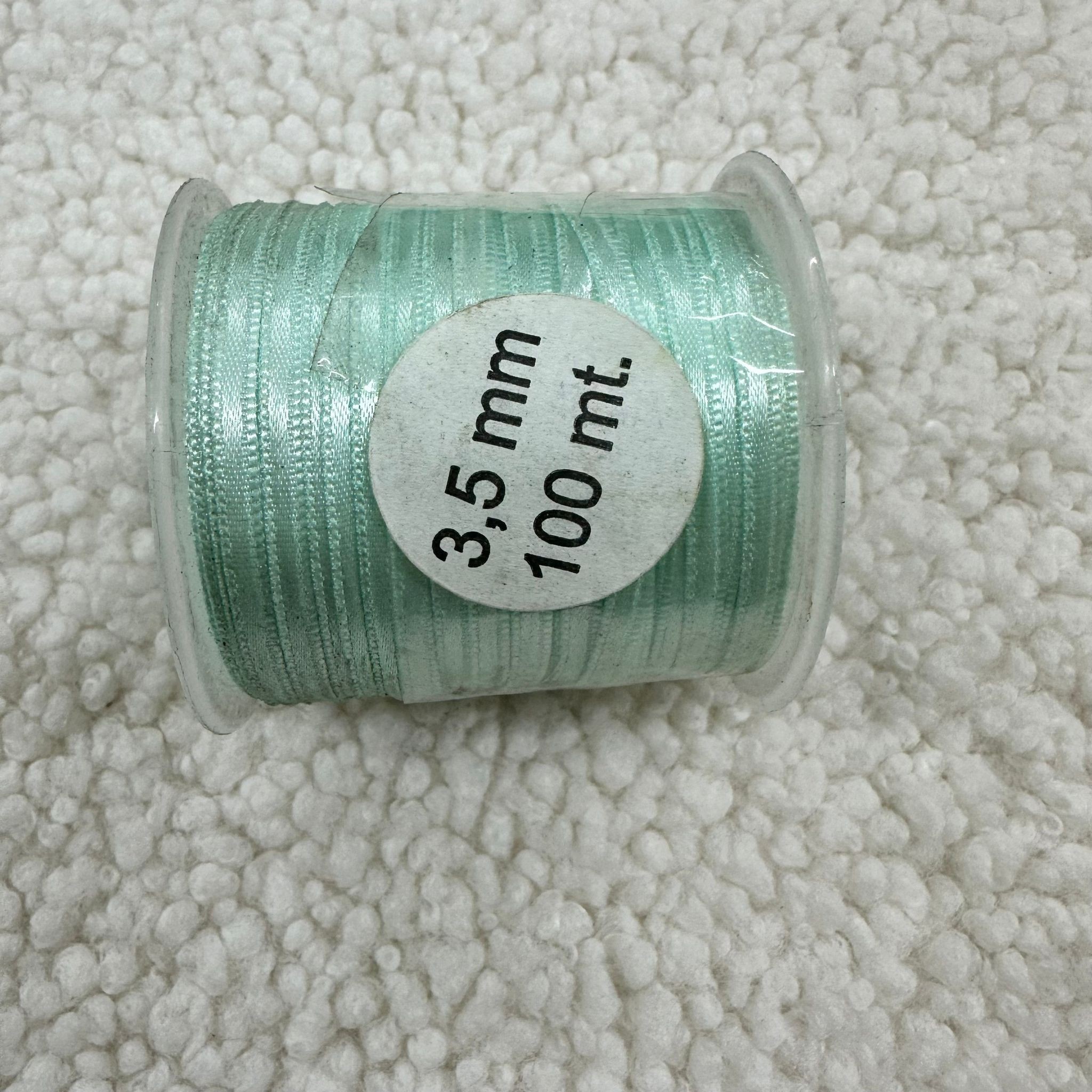 Mint 3.5 mm Saten Kurdele