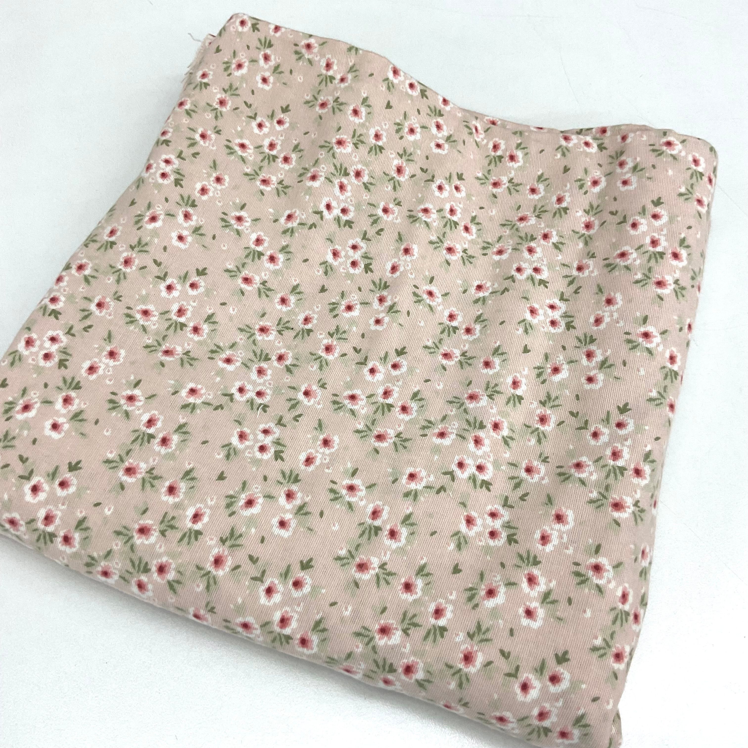 Pudra Çiçek 100*240 Cm Parça Pazen Kumaş 