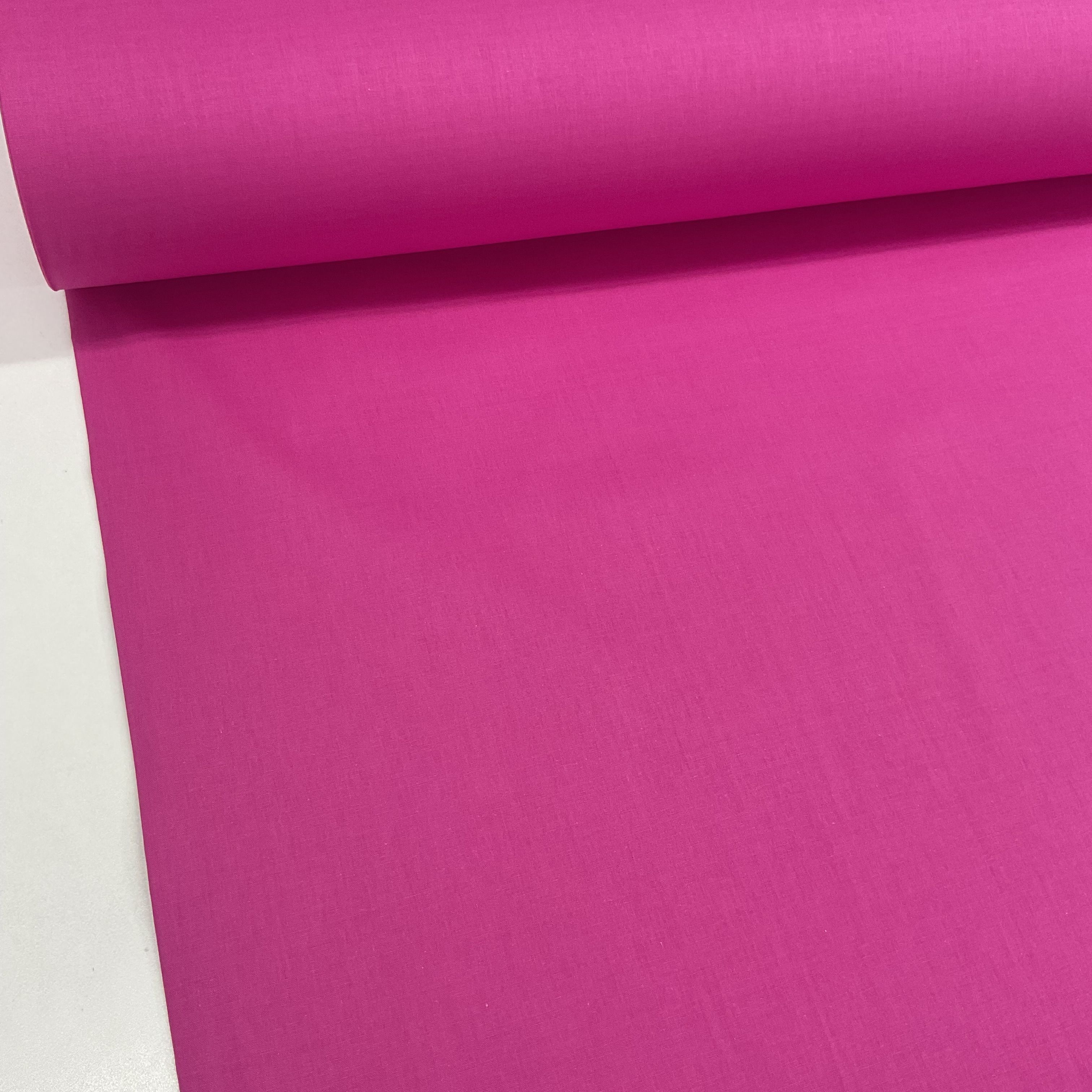 Evim Fuşya Poplin Kumaş