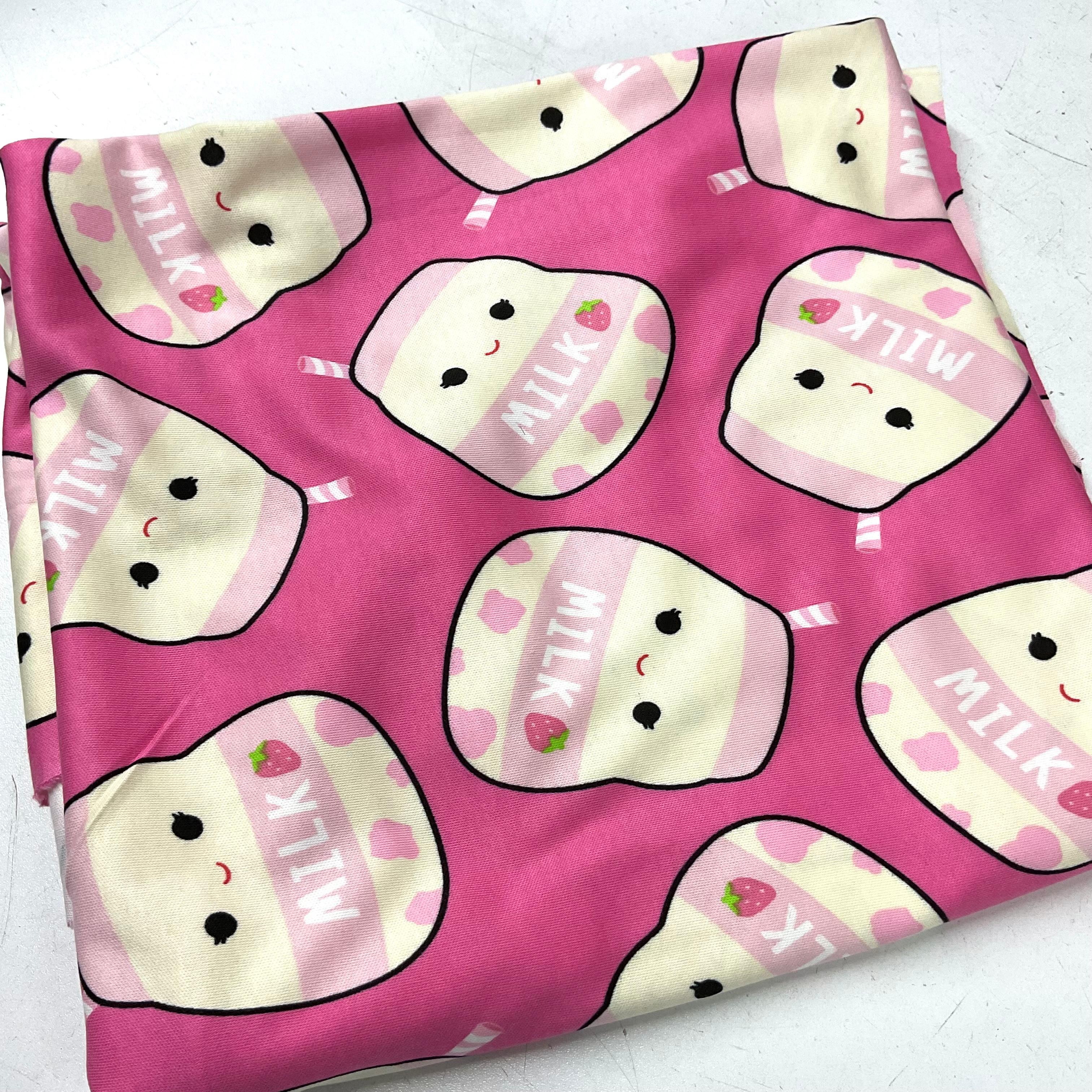 100*140 Artist Pembe Milk Pamuklu Penye Parça Kumaş