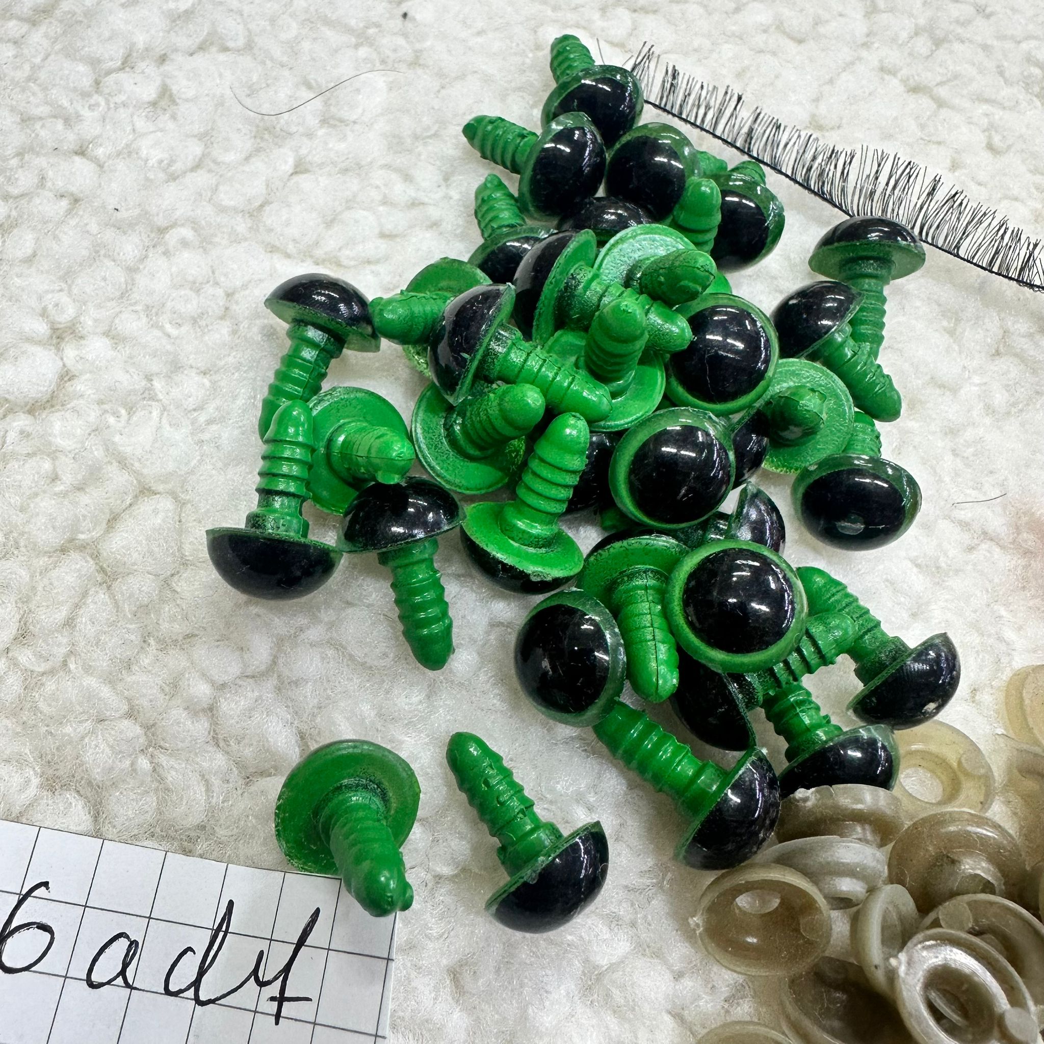 Yeşil Amigurumi Göz Set