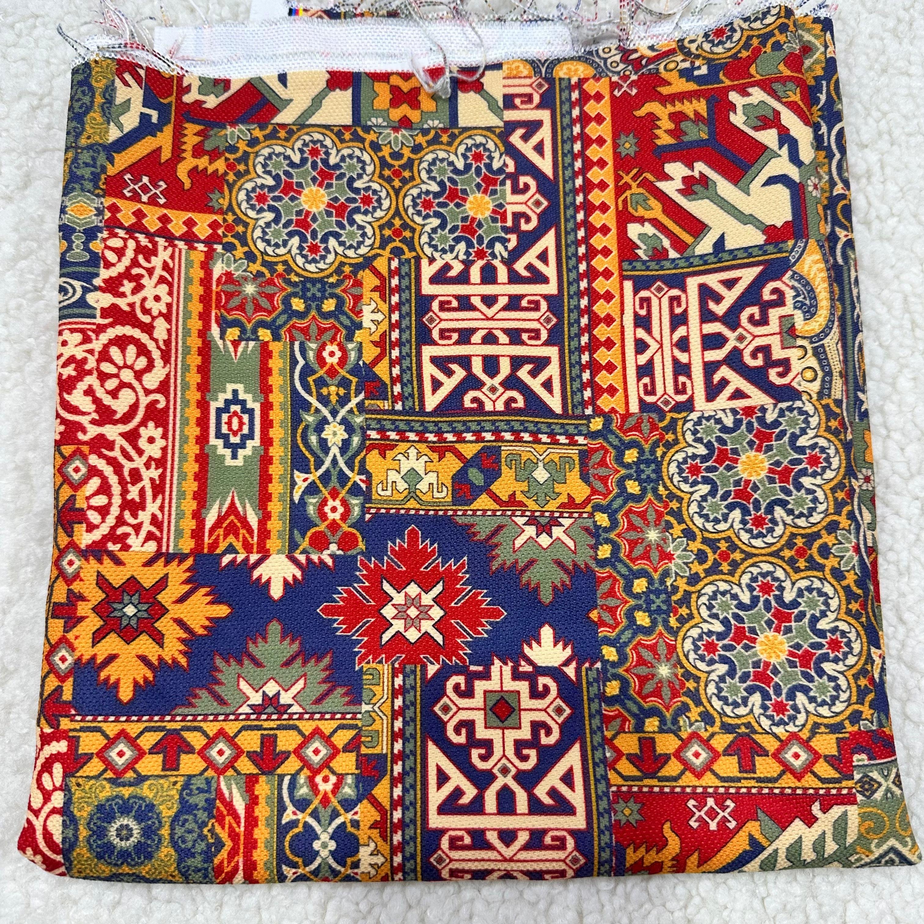 No 2 50*140 cm Parça Dijital Baskı Kumaş
