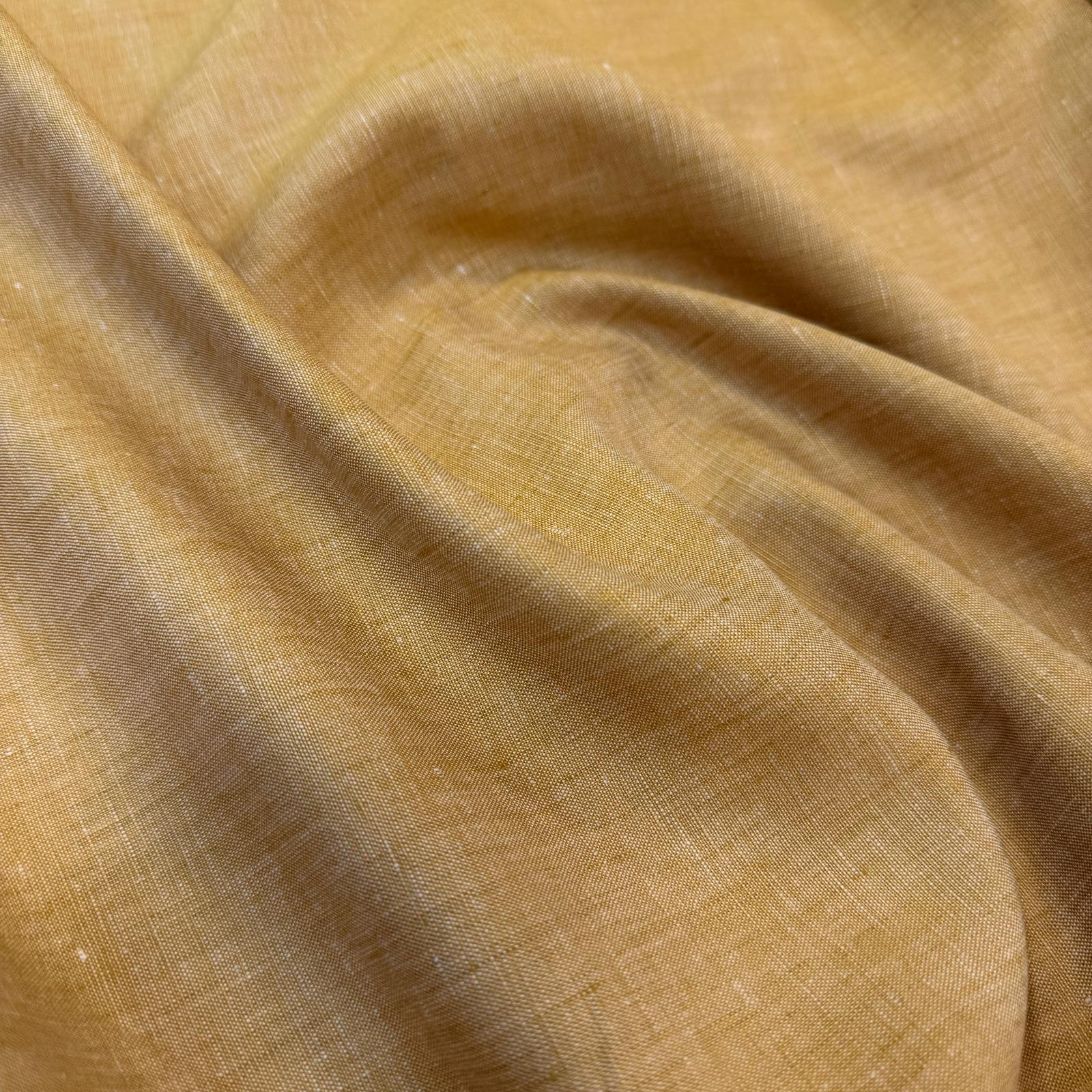 Özel Üretim Deve Tüyü Ham %100 Keten Kumaş