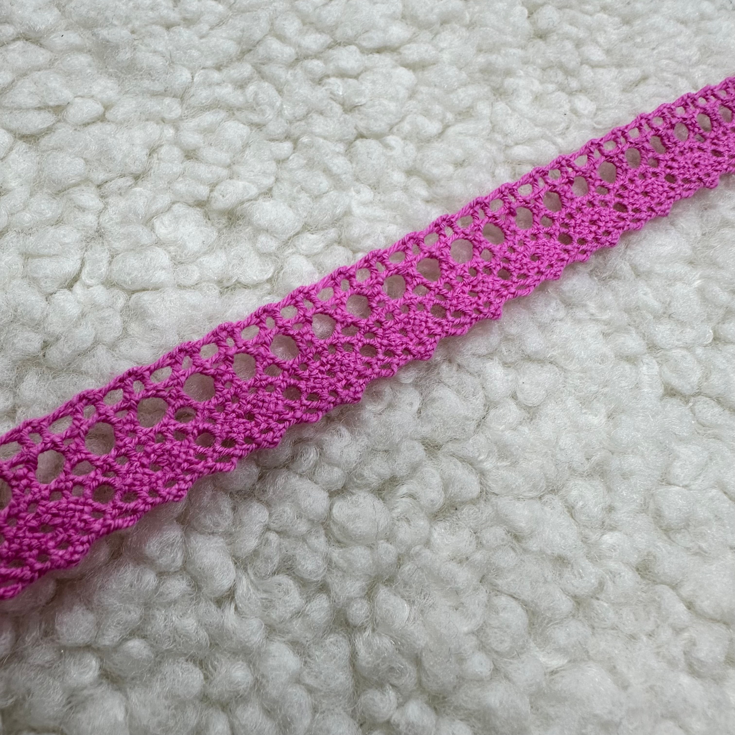 Mini Göz Fuşya Pamuklu Kopanaki