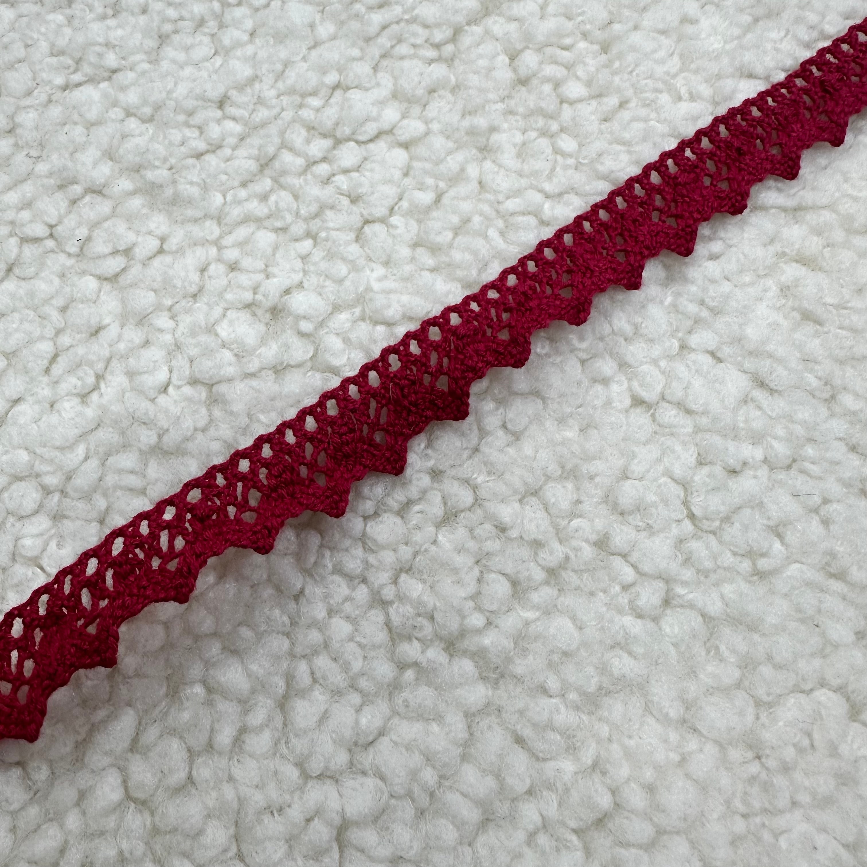 Zigzaglı Vişne Çürüğü Pamuklu Kopanaki