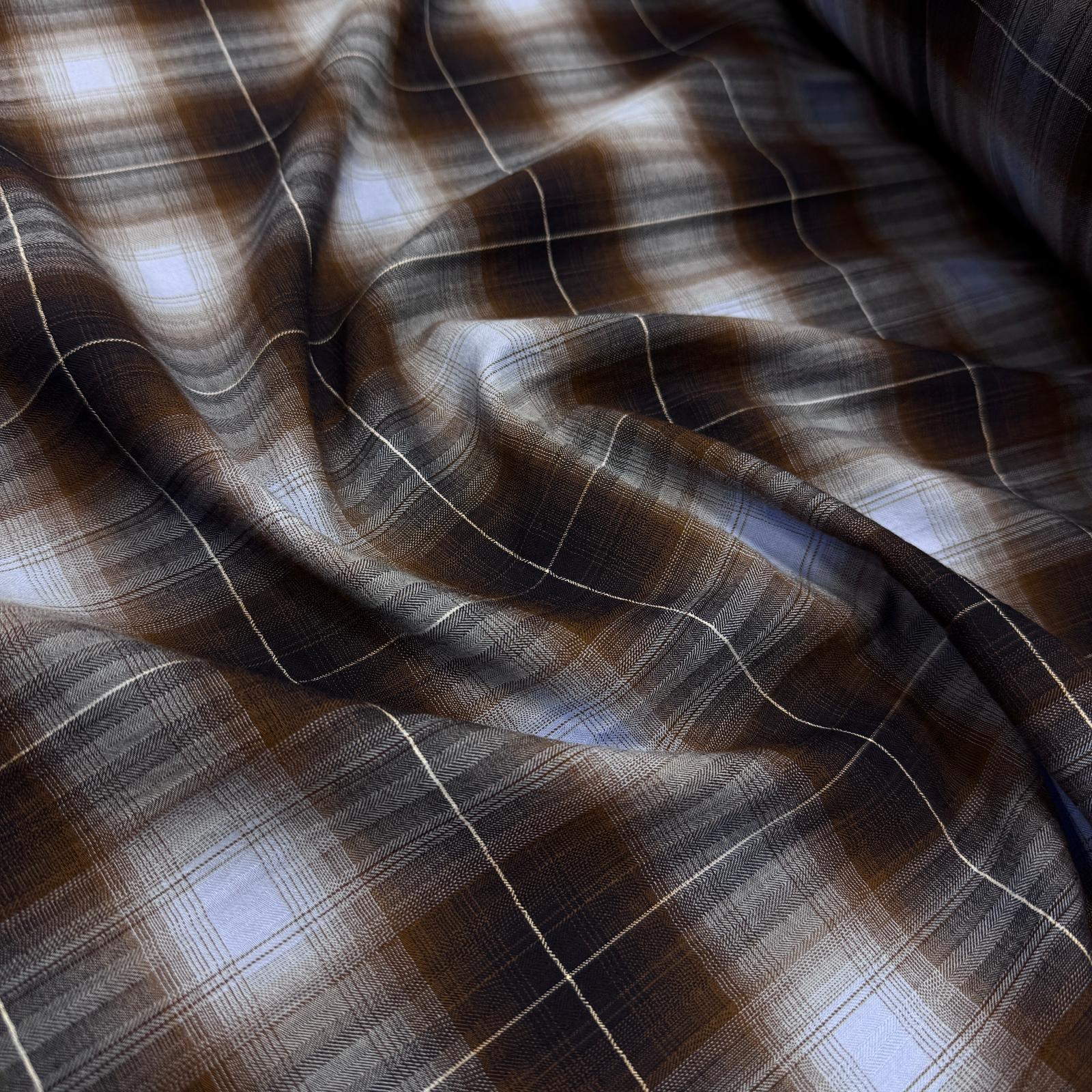 Özel Üretim No 1 Ekose %100 Pamuklu Kumaş