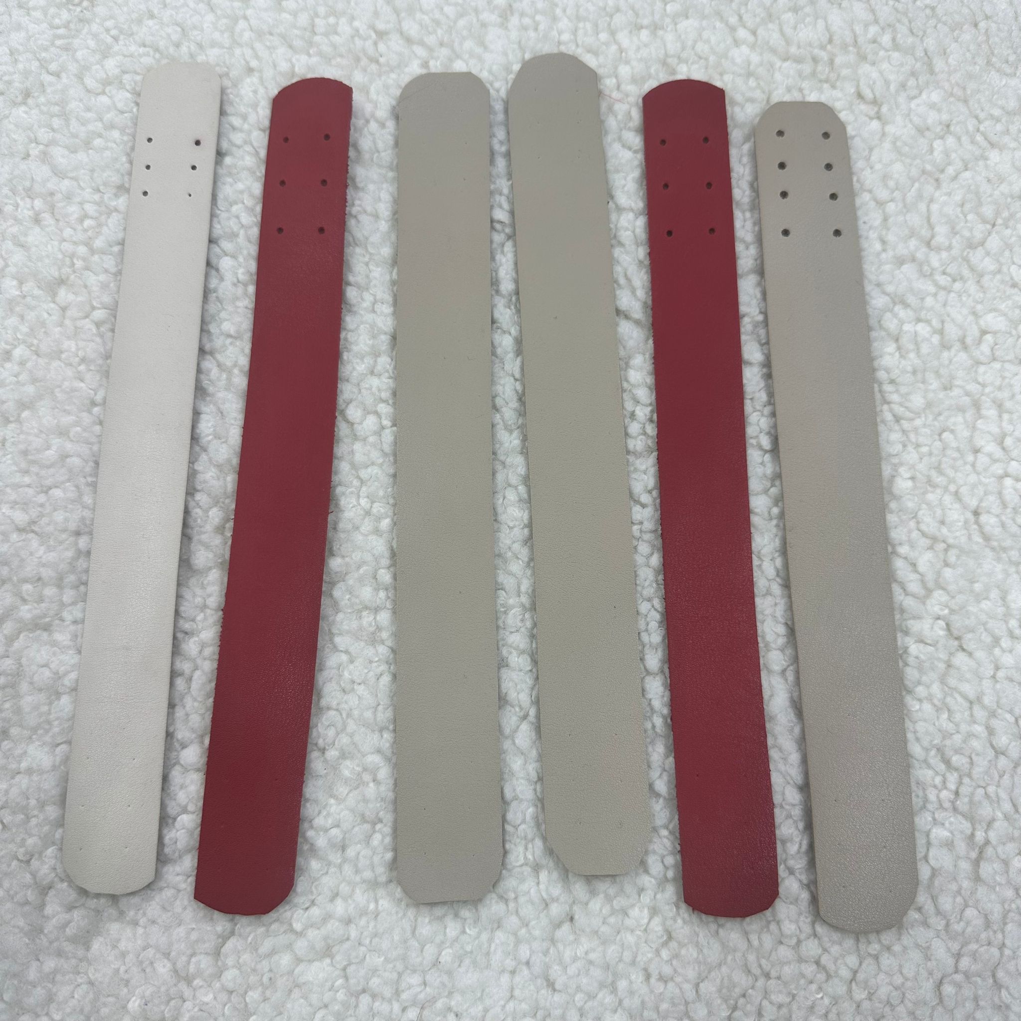 G-28 Suni Deri Tepsi Sapı Set