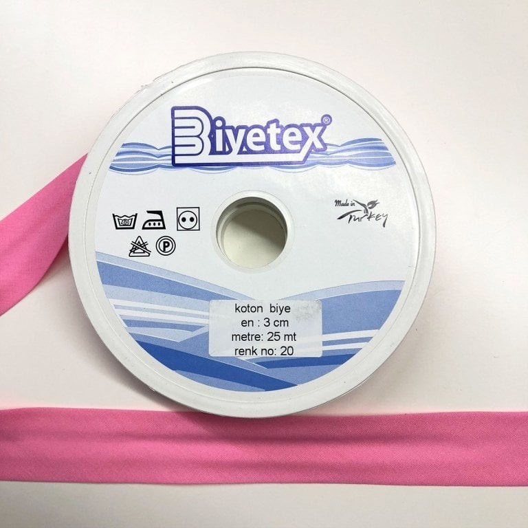 Renk No 20 Biyetex Koton Biye 3 Cm